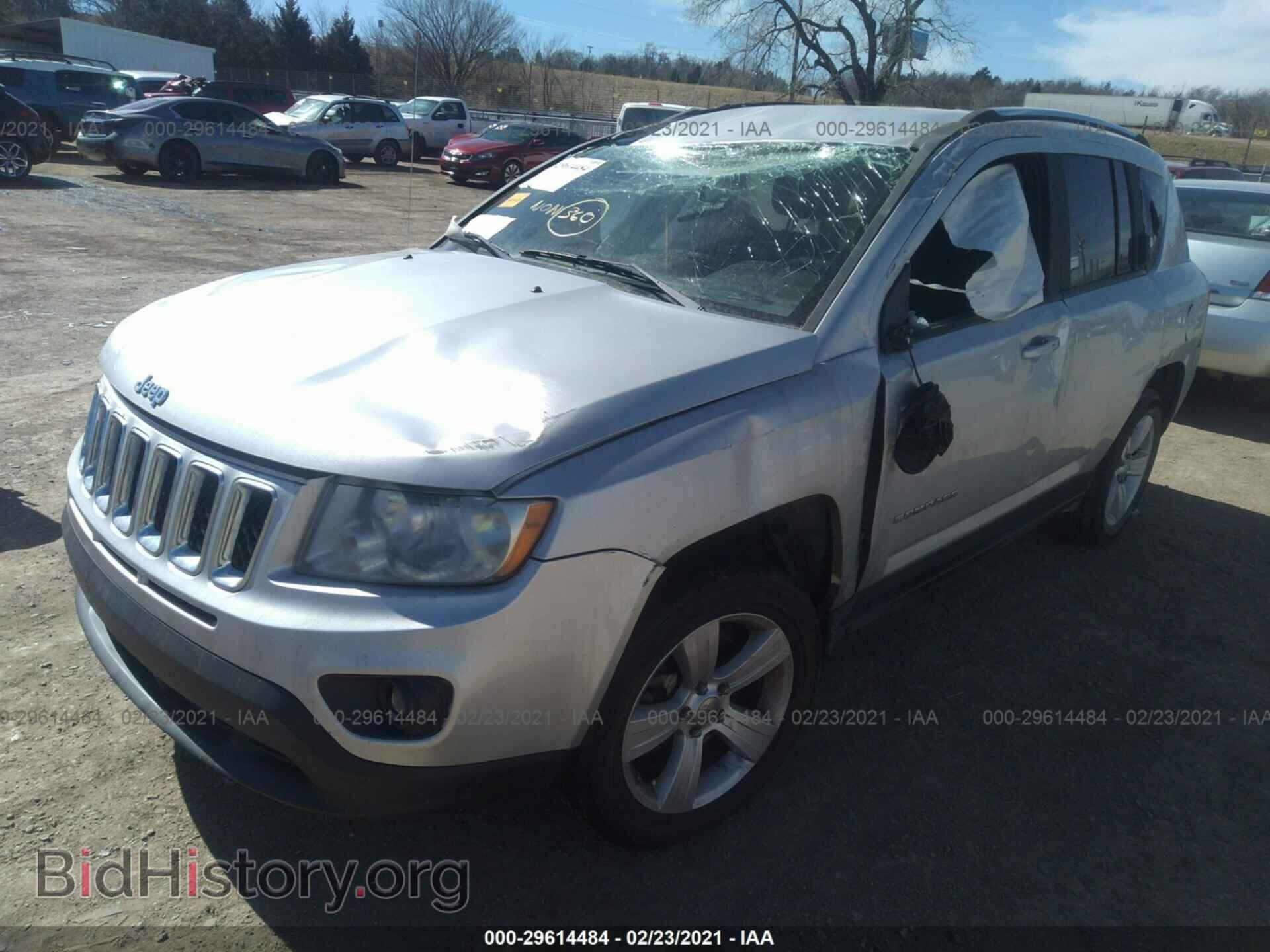 2012 JEEP COMPASS - VIN: 1C4NJCBAXCD610396 - Фото 2