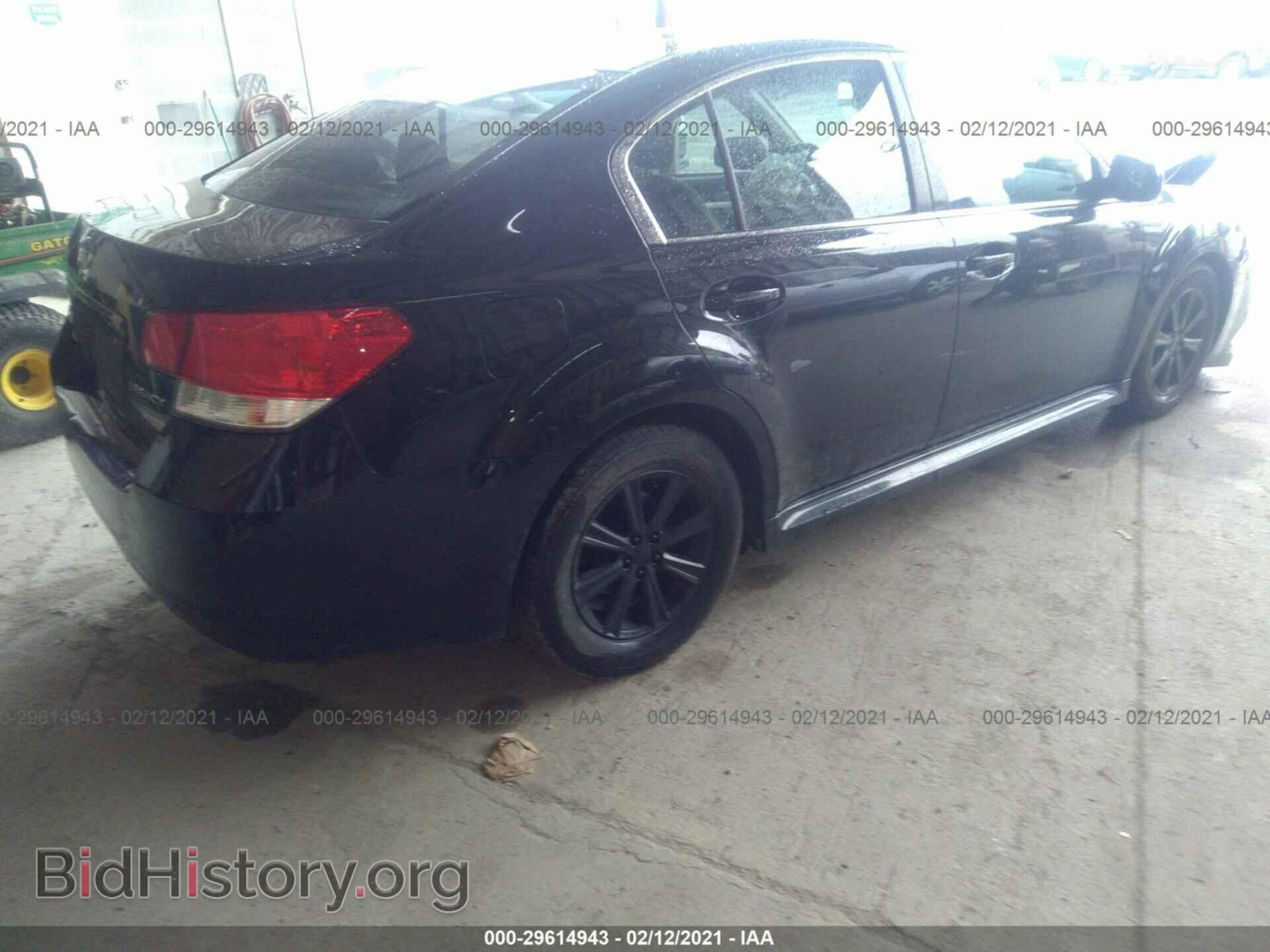 2012 SUBARU LEGACY - VIN: 4S3BMBB62C3025317 - Фото 4