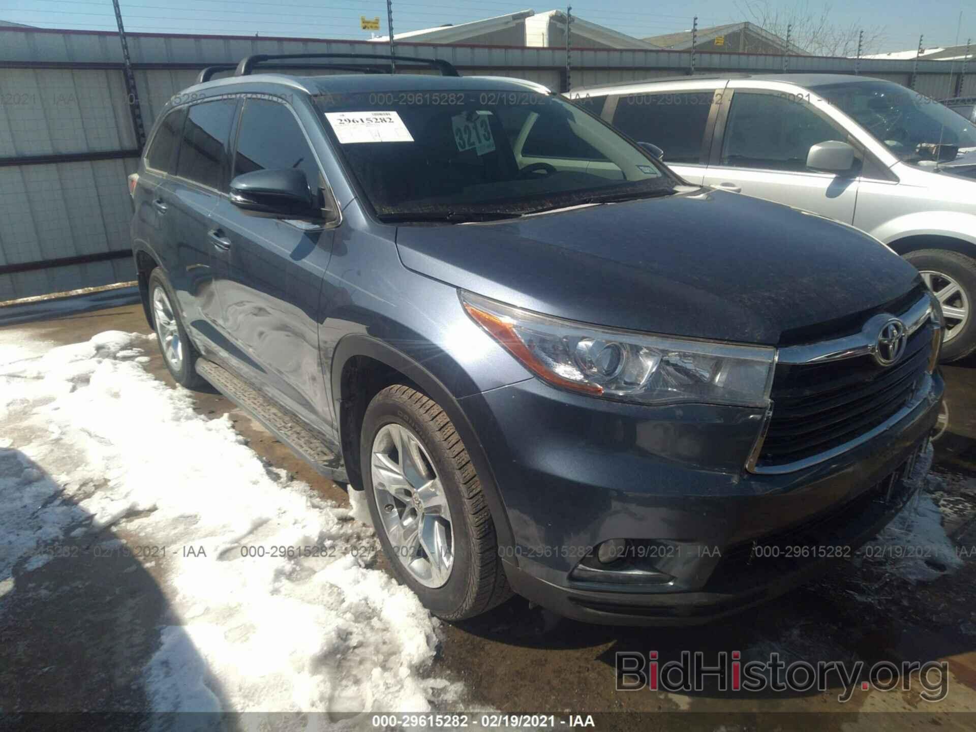 Photo 5TDYKRFH6FS060143 - TOYOTA HIGHLANDER 2015