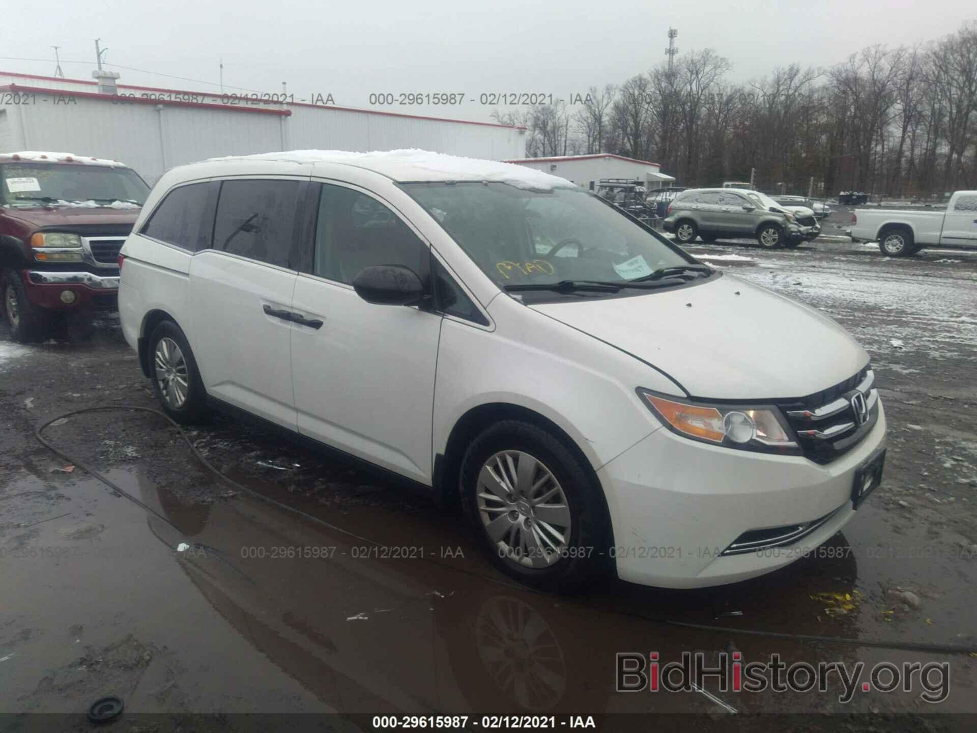 Фотография 5FNRL5H27GB062976 - HONDA ODYSSEY 2016