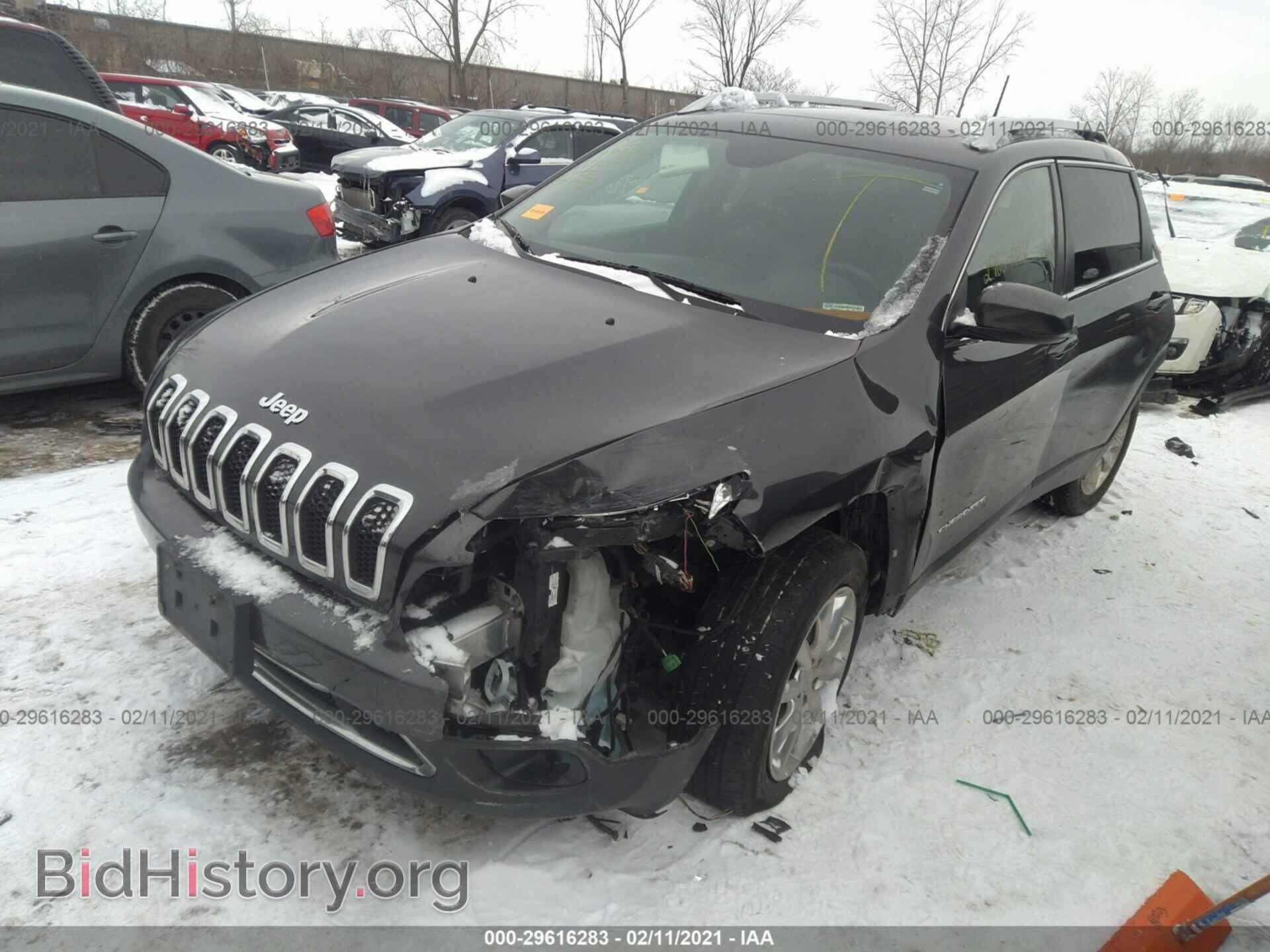 2016 JEEP CHEROKEE - VIN: 1C4PJMDB6GW141967 - Фото 2