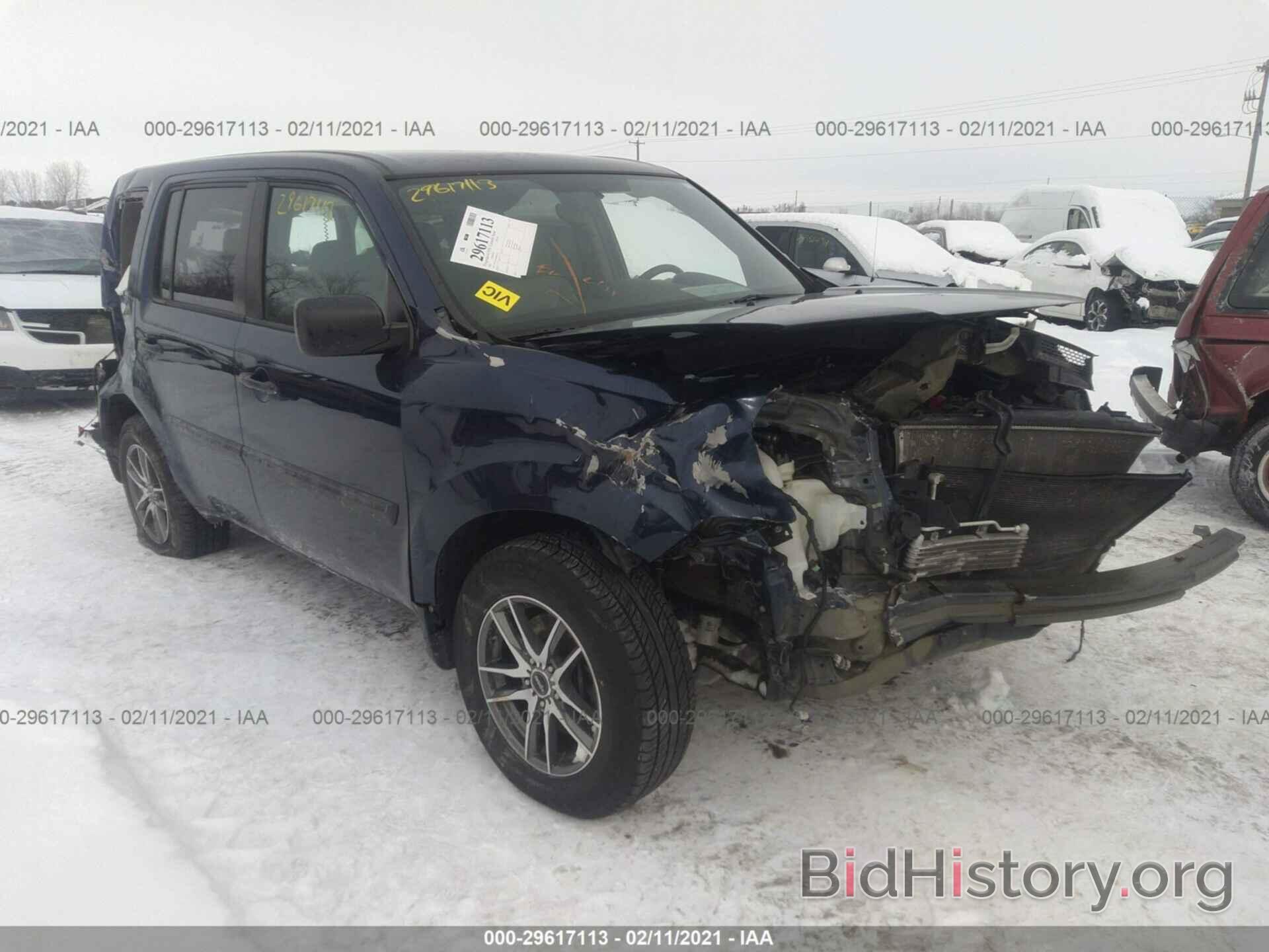 Фотография 5FNYF4H24EB050343 - HONDA PILOT 2014