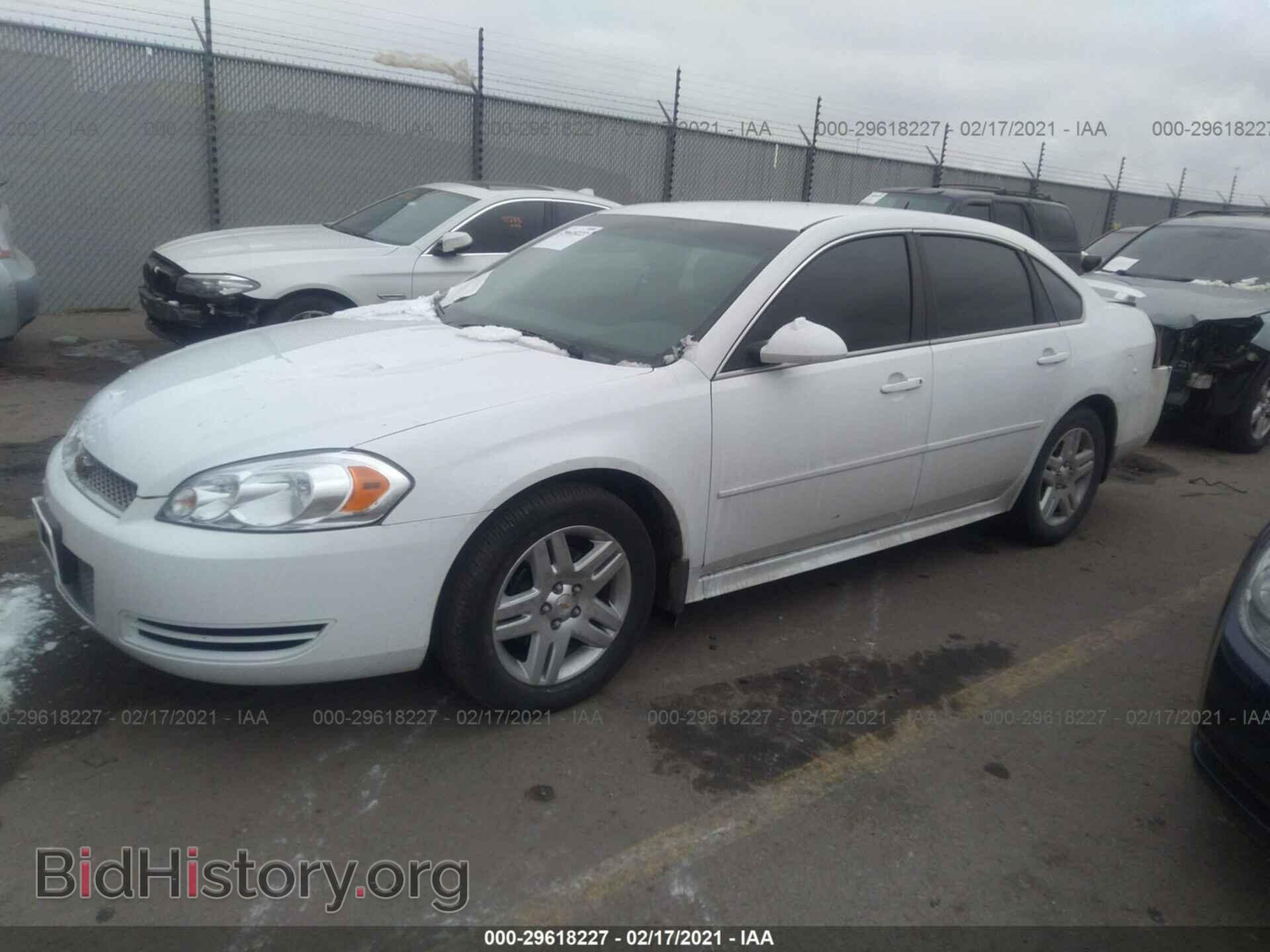 2012 CHEVROLET IMPALA - VIN: 2G1WB5E30C1120905 - Фото 2