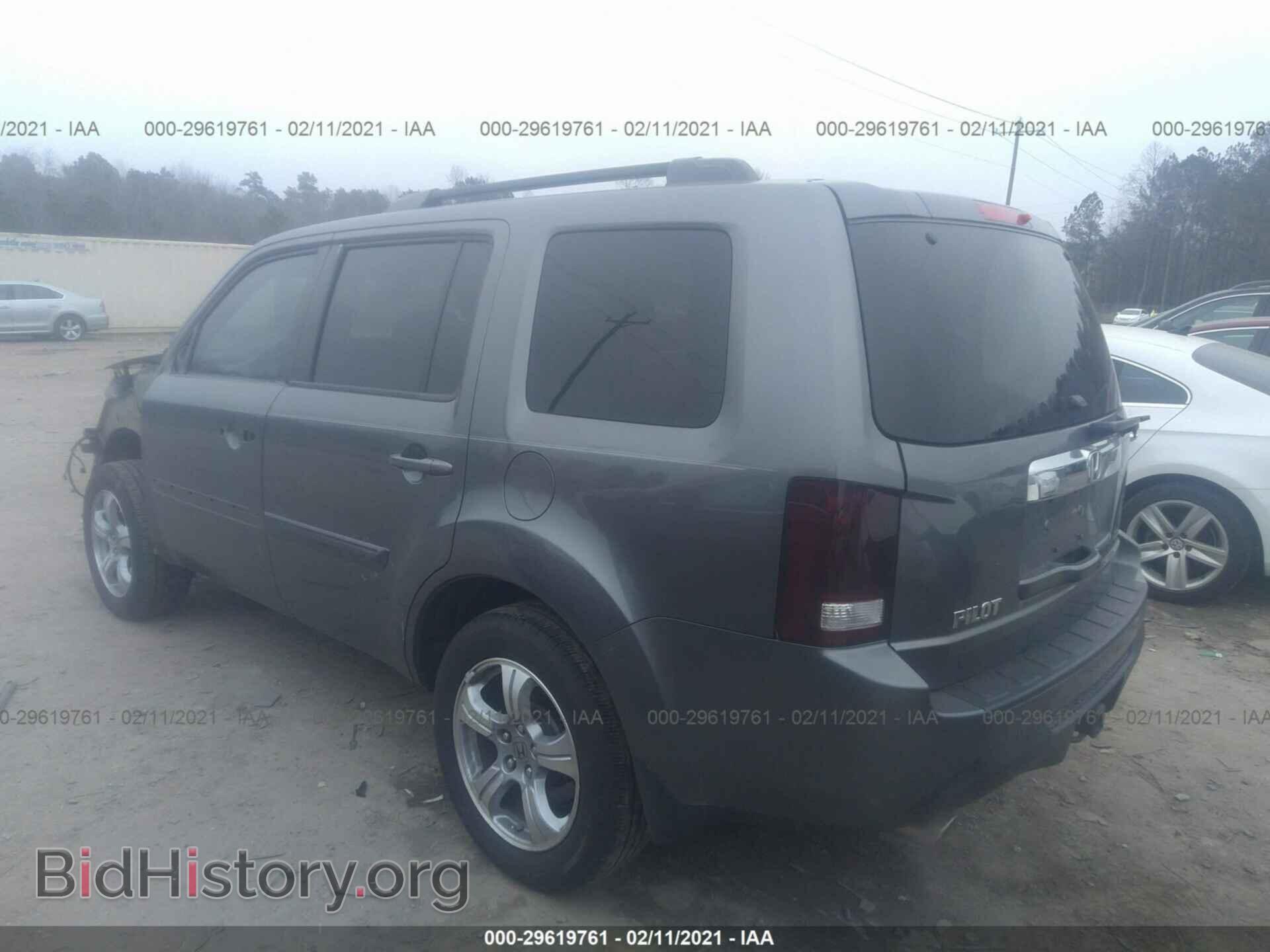 2012 HONDA PILOT - VIN: 5FNYF3H59CB031501 - Photo 3
