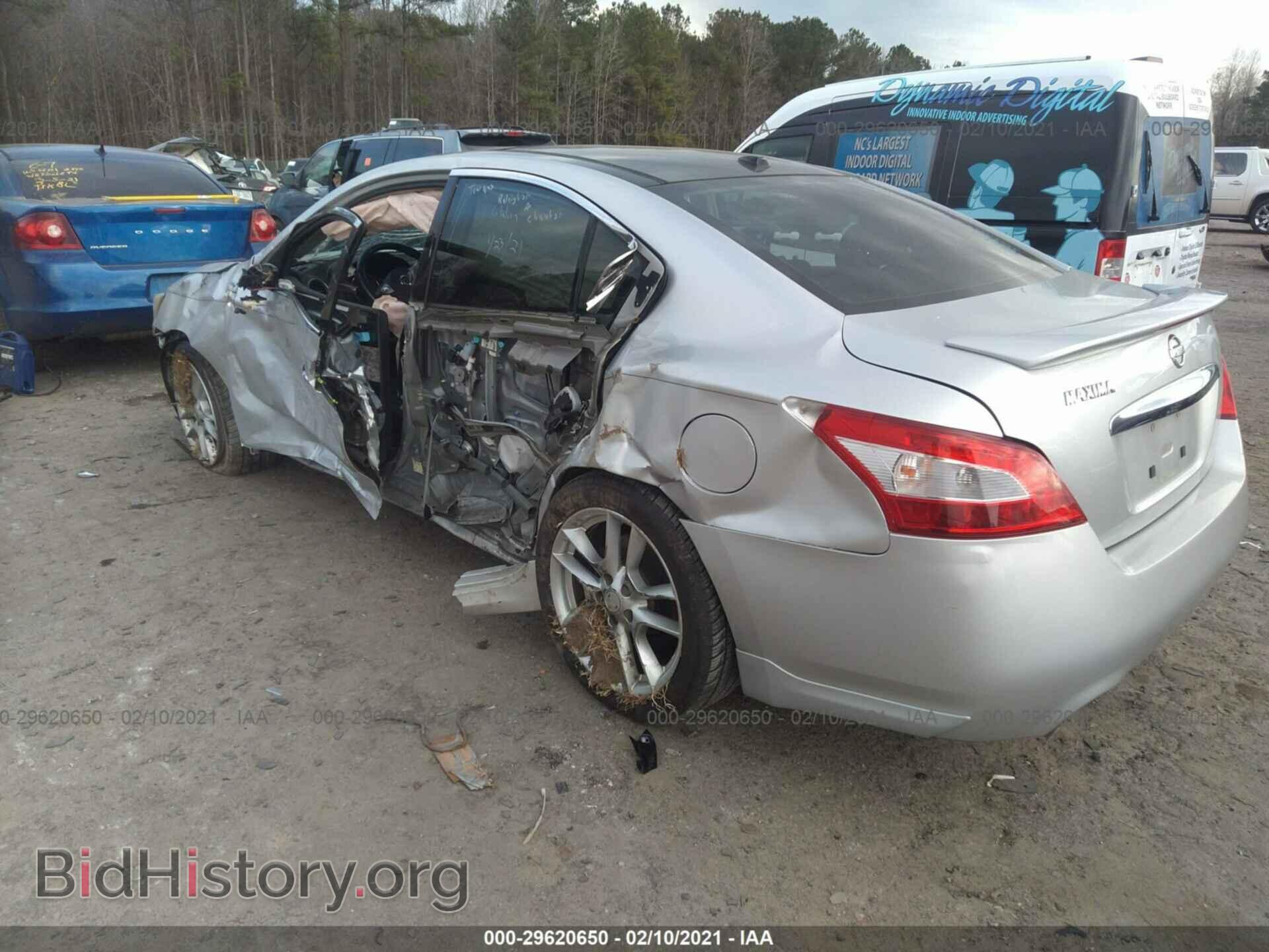 2011 NISSAN MAXIMA - VIN: 1N4AA5AP9BC865650 - Фото 3