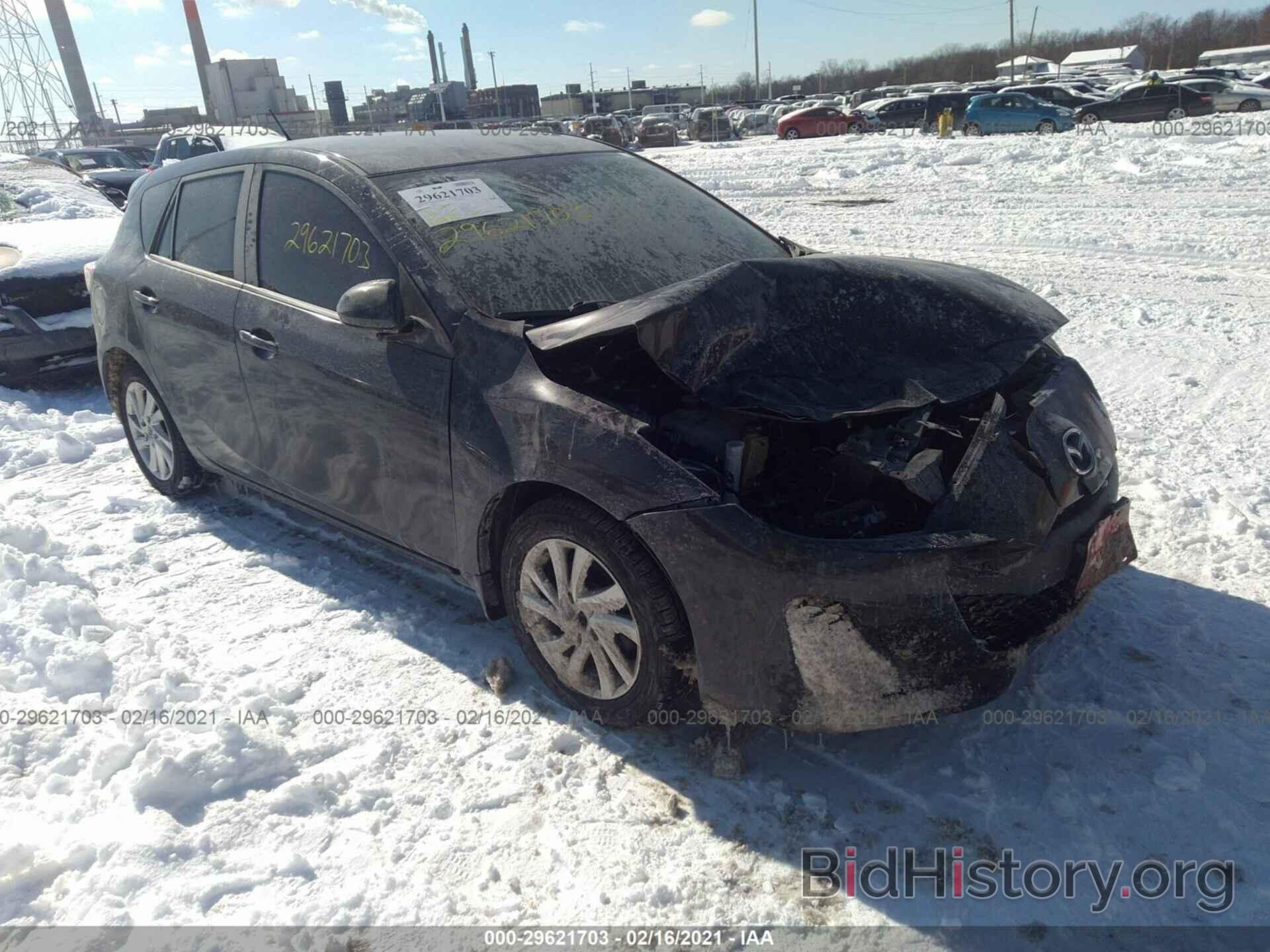 Photo JM1BL1L79C1631262 - MAZDA MAZDA3 2012