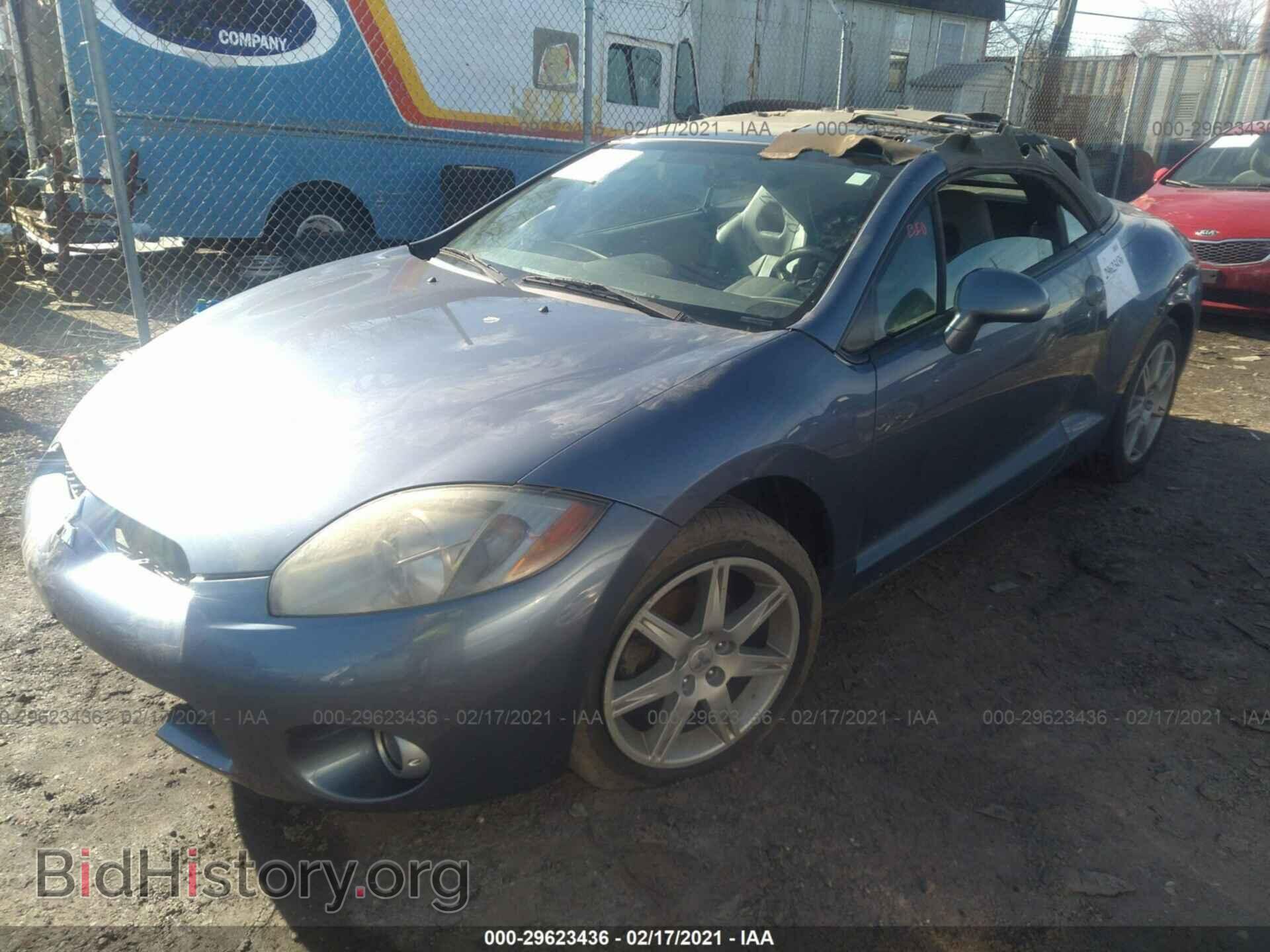 2007 MITSUBISHI ECLIPSE - VIN: 4A3AL35T67E022336 - Photo 2