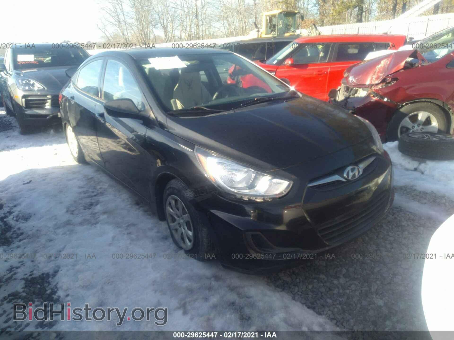 Фотография KMHCT4AE8CU265389 - HYUNDAI ACCENT 2012