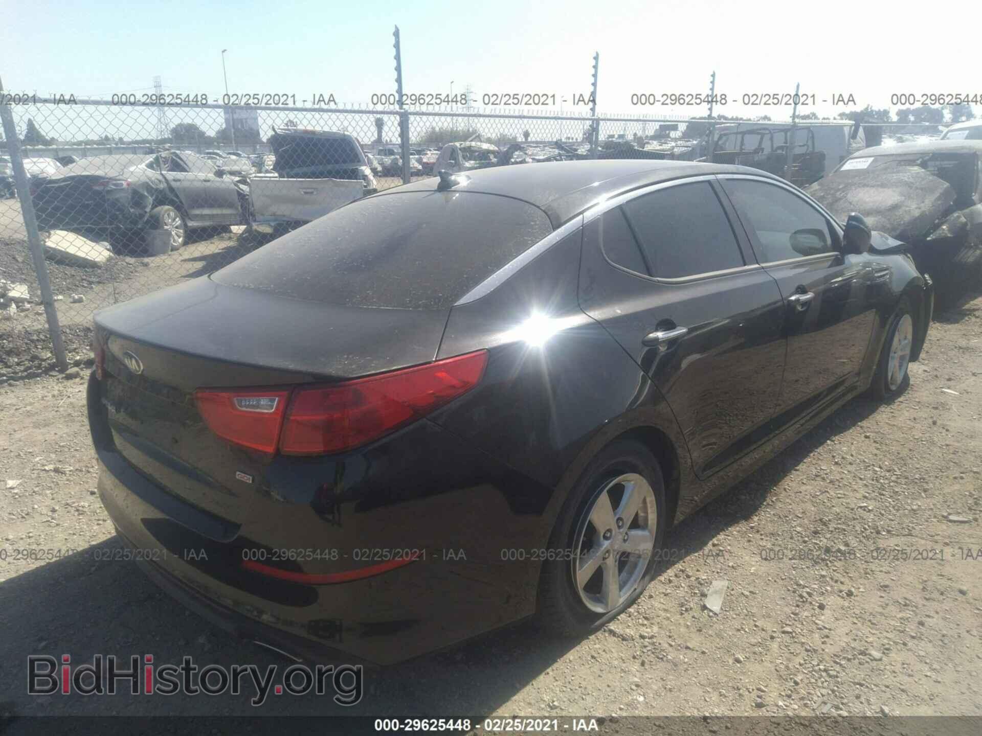 2015 KIA OPTIMA - VIN: KNAGM4A77F5664486 - Фото 4