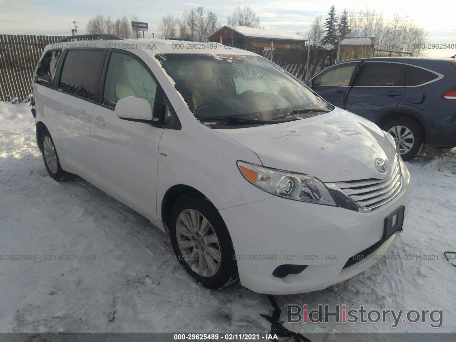 Photo 5TDJK3DCXGS140990 - TOYOTA SIENNA 2016