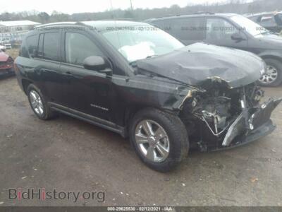 2011 Jeep COMPASS Latitude, black — VIN 1J4NT1FB4BD137895, IAAI