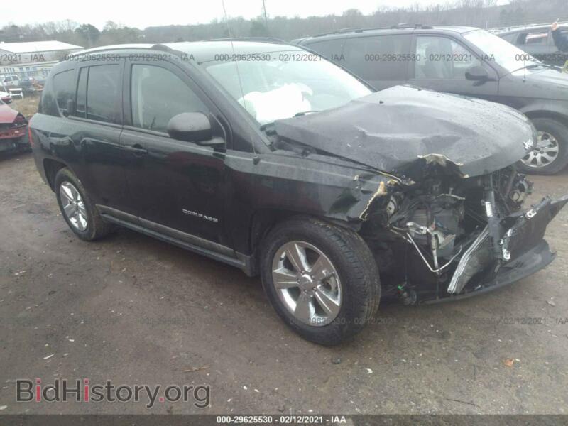 2011 Jeep COMPASS Latitude (VIN 1J4NT1FB4BD137895) — фото 1 из 11, IAAI, повреждение: передняя часть