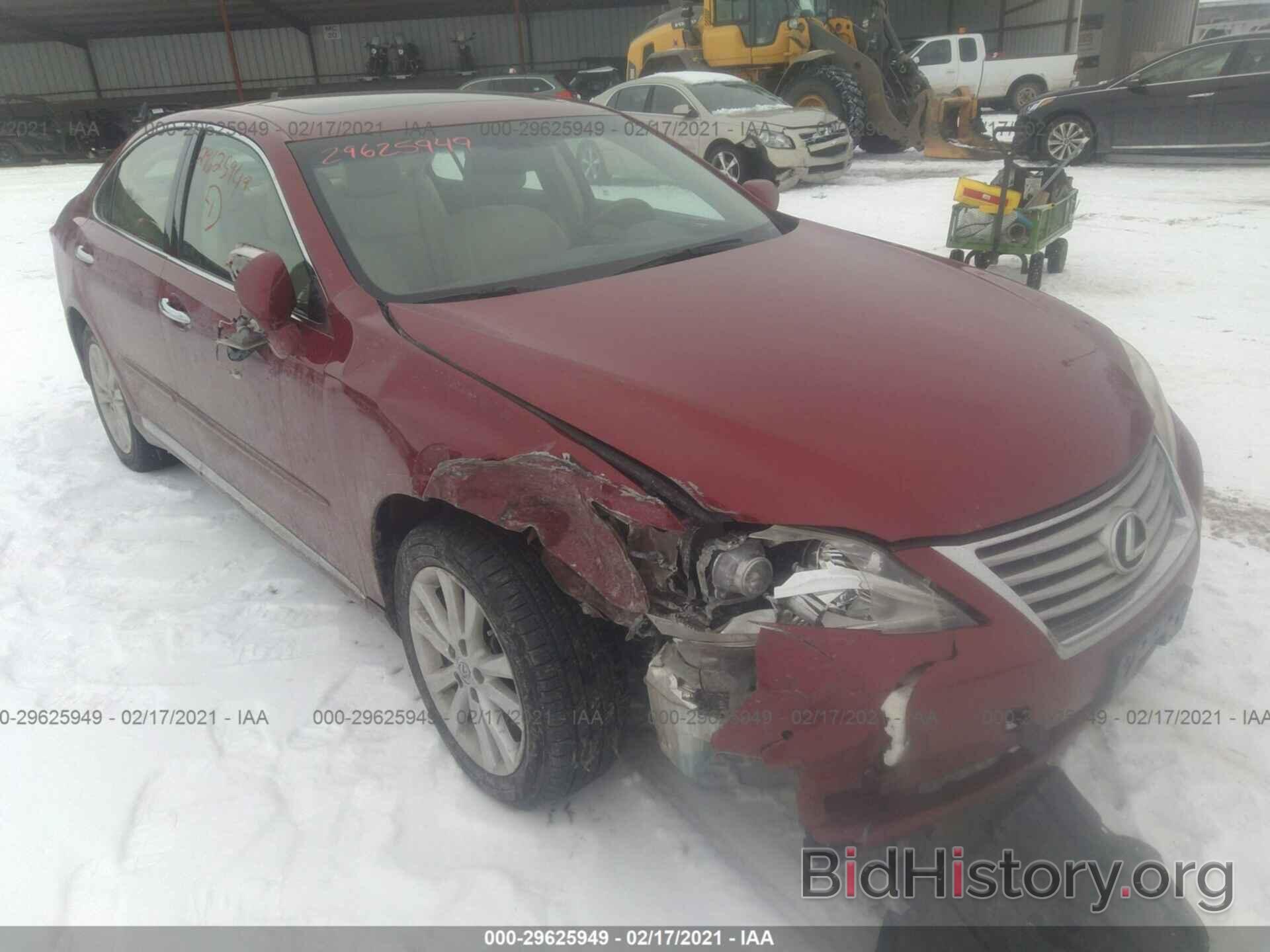 Photo JTHBK1EG5A2392122 - LEXUS ES 350 2010