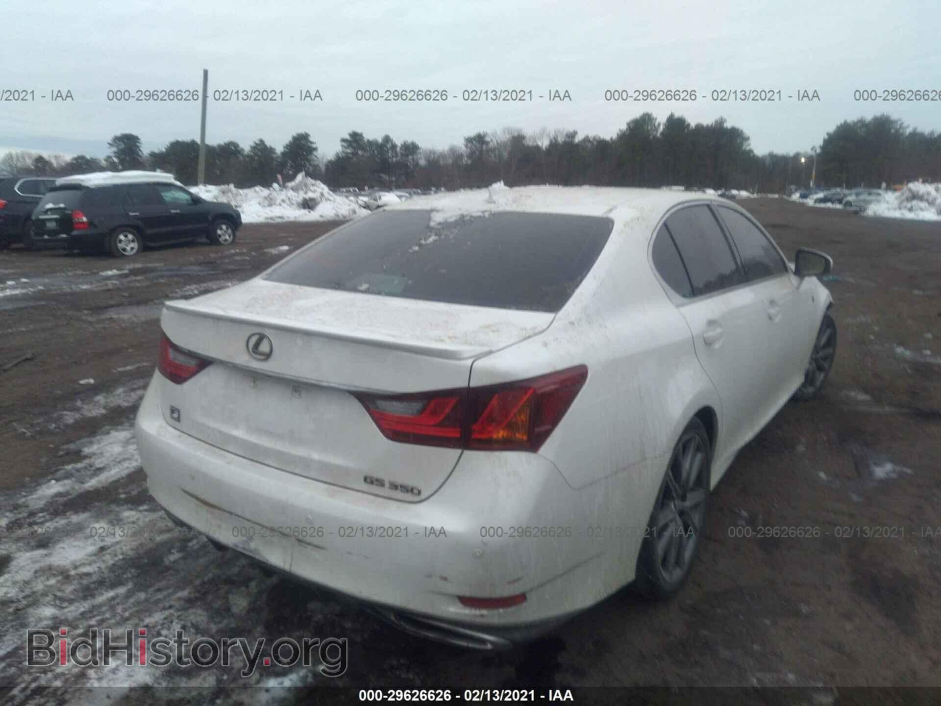 2013 LEXUS GS 350 - VIN: JTHBE1BL8D5009060 - Фото 4