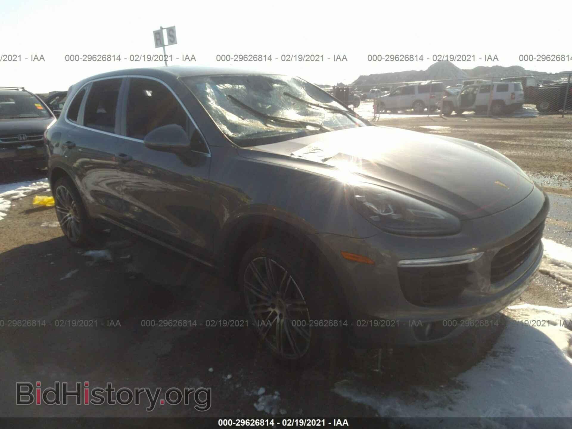 Photo WP1AA2A27GLA09282 - PORSCHE CAYENNE 2016