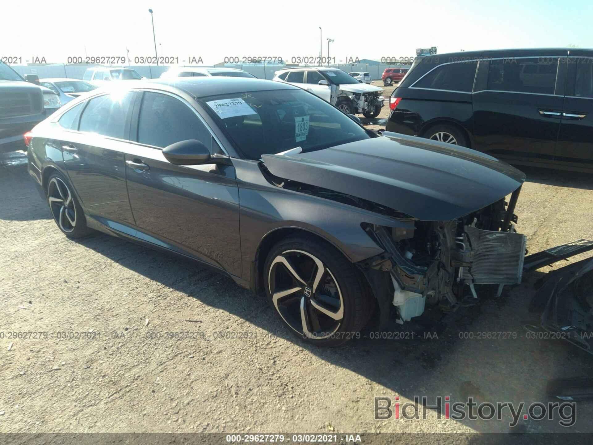 Photo 1HGCV2F31KA011745 - HONDA ACCORD SEDAN 2019