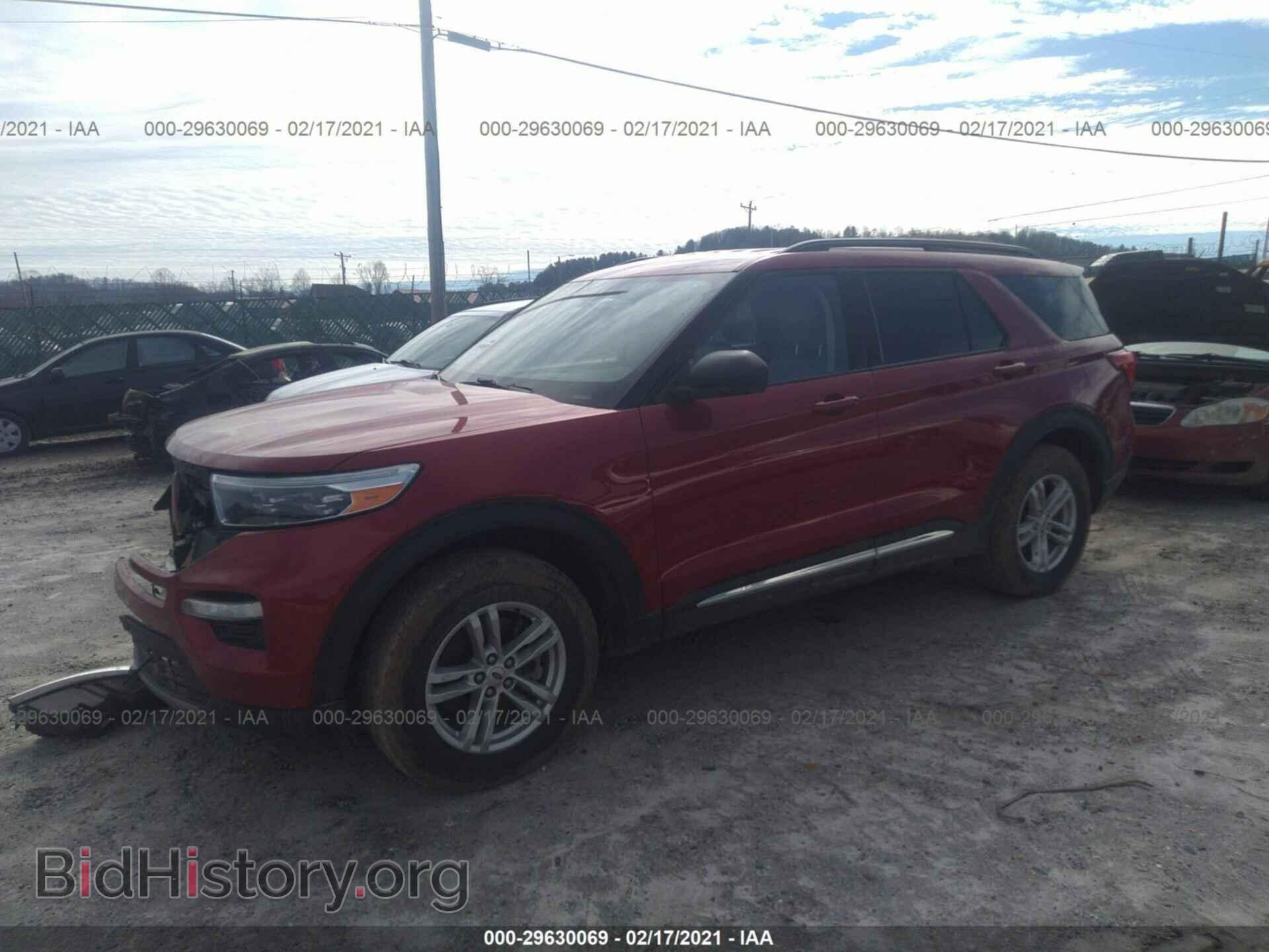 2020 FORD EXPLORER - VIN: 1FMSK8DH2LGB89498 - Фото 2