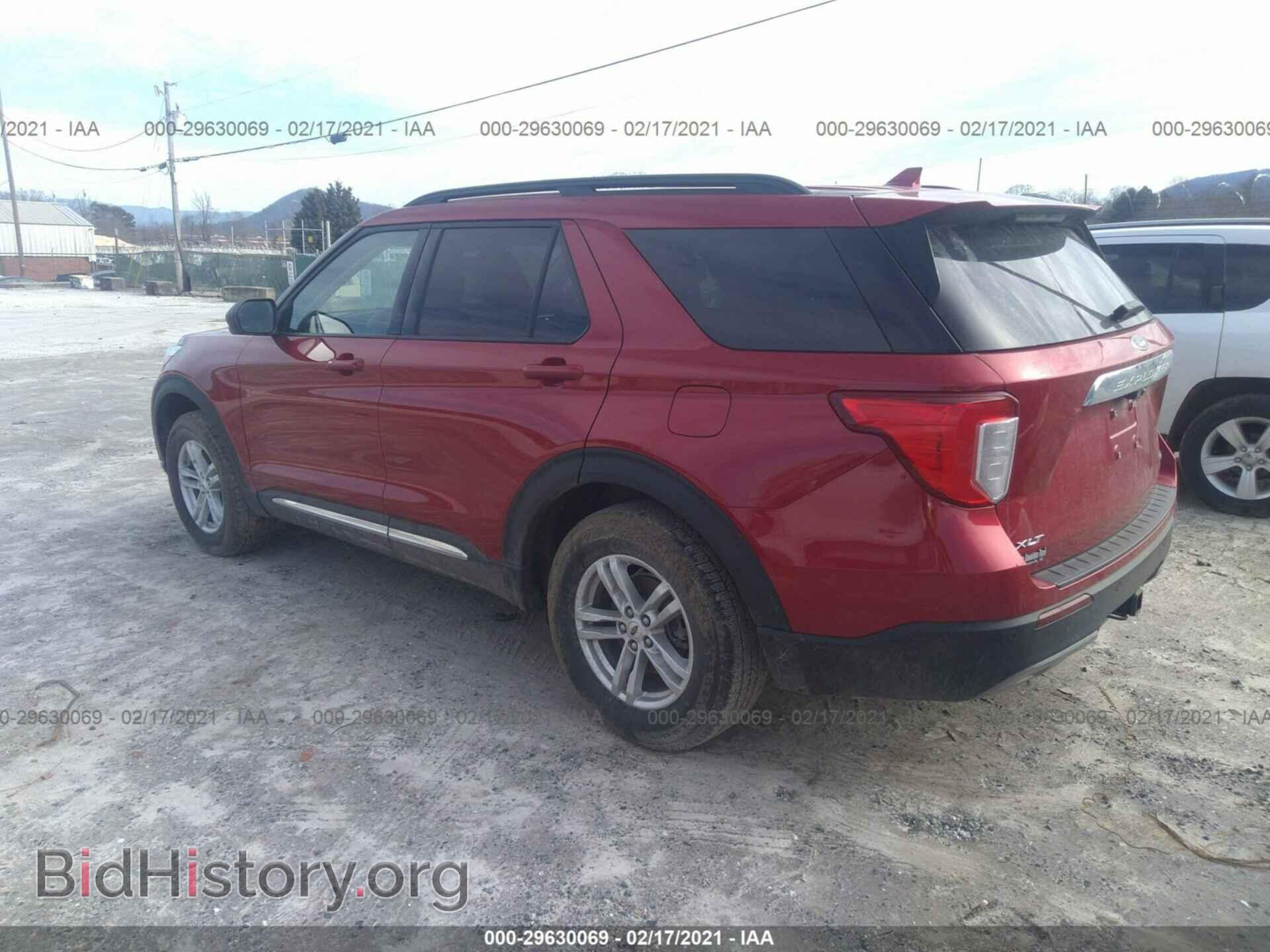 2020 FORD EXPLORER - VIN: 1FMSK8DH2LGB89498 - Фото 3