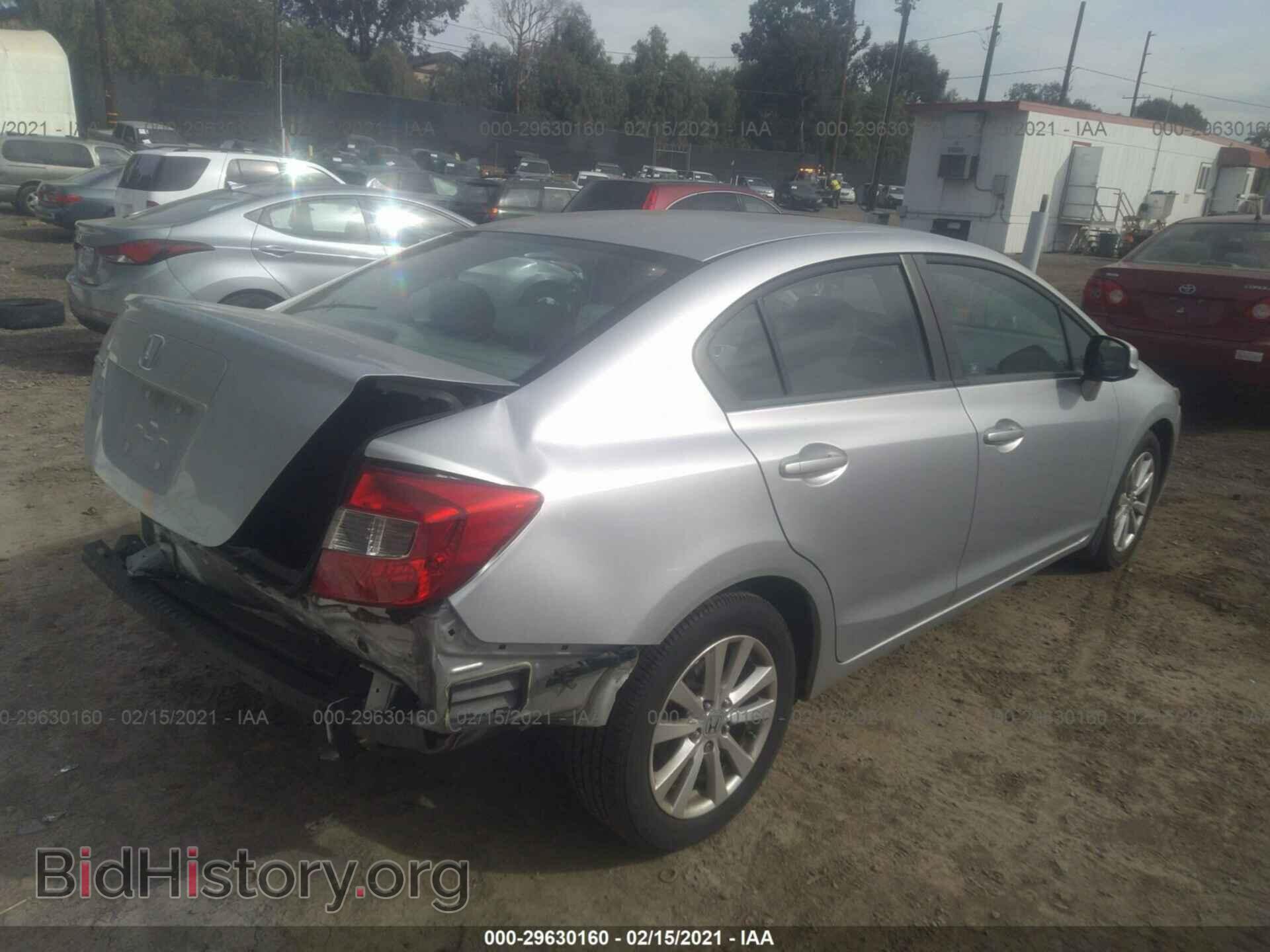 2012 HONDA CIVIC SDN - VIN: 2HGFB2F83CH608819 - Фото 4
