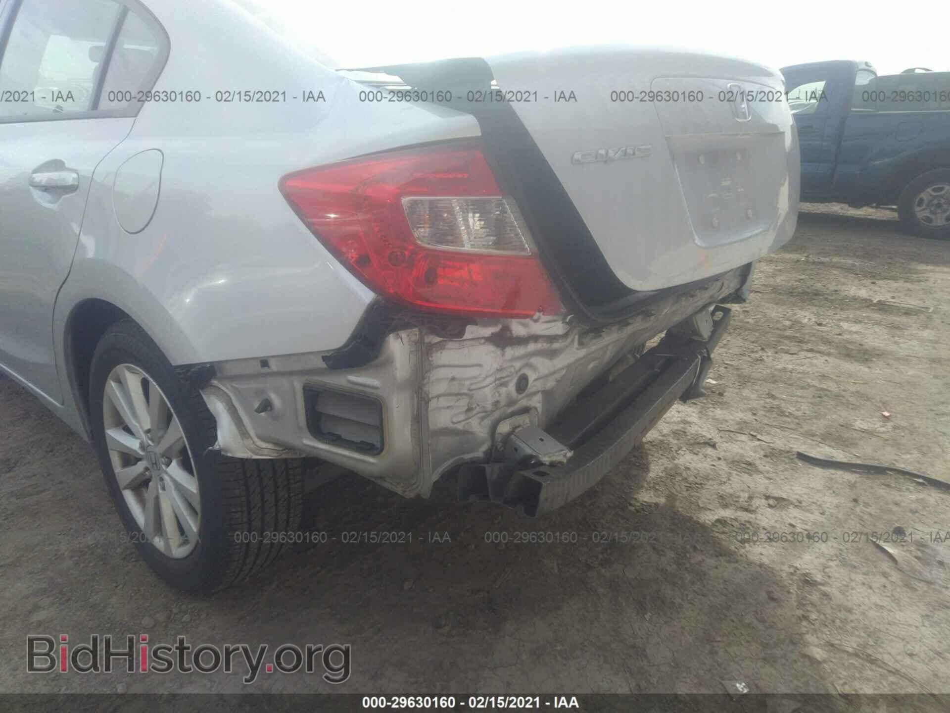 2012 HONDA CIVIC SDN - VIN: 2HGFB2F83CH608819 - Фото 6