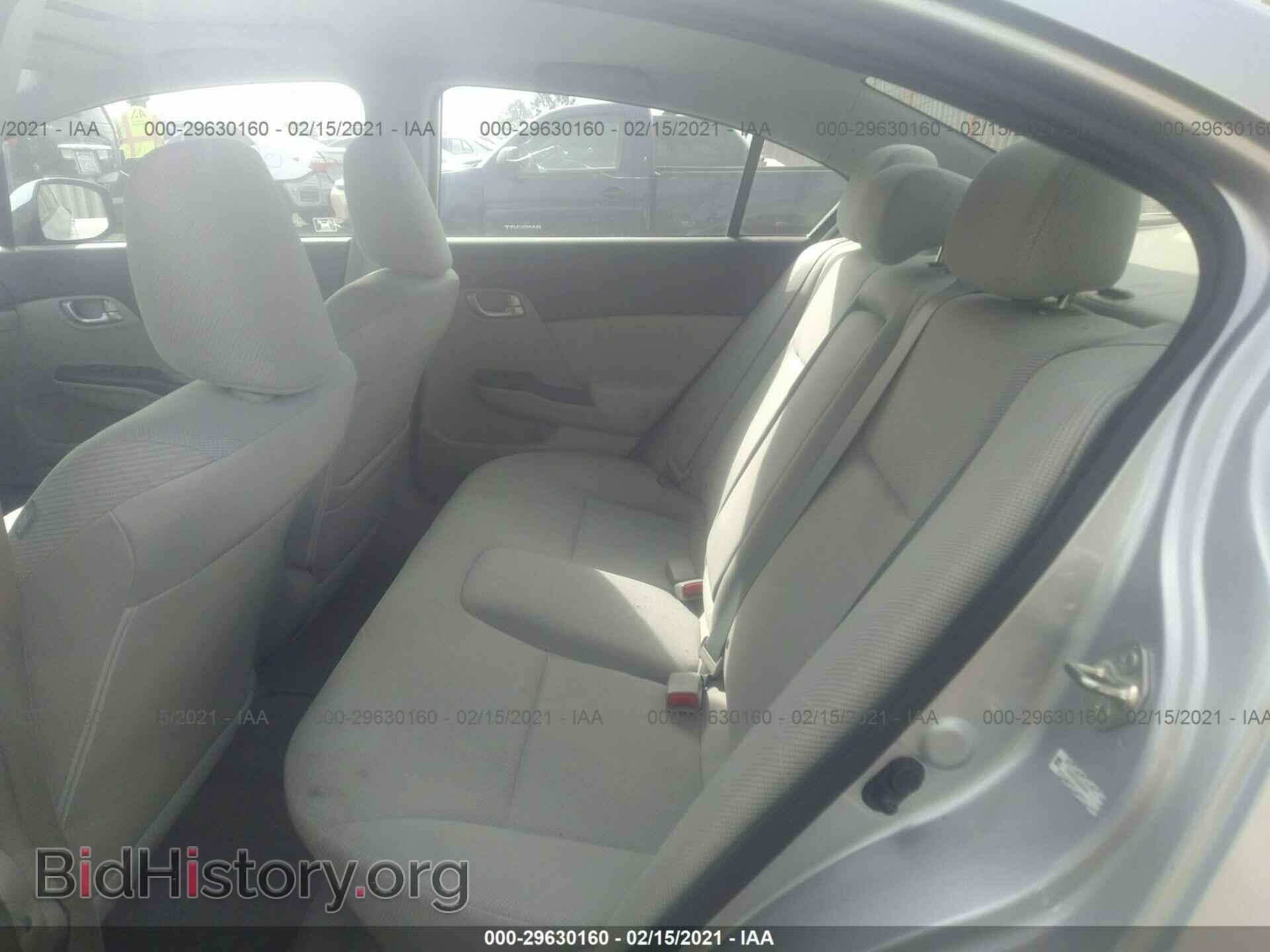 2012 HONDA CIVIC SDN - VIN: 2HGFB2F83CH608819 - Фото 8
