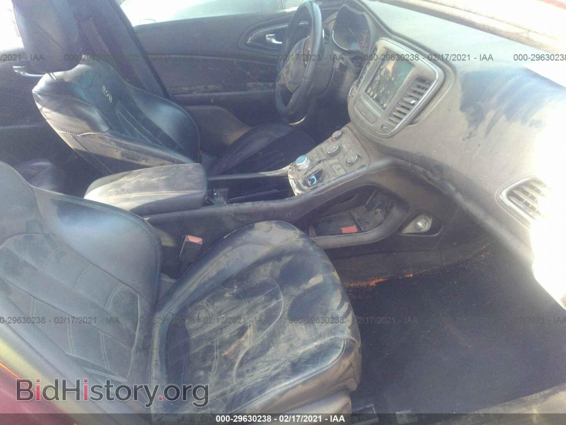 2016 CHRYSLER 200 - VIN: 1C3CCCBG6GN133735 - Фото 5