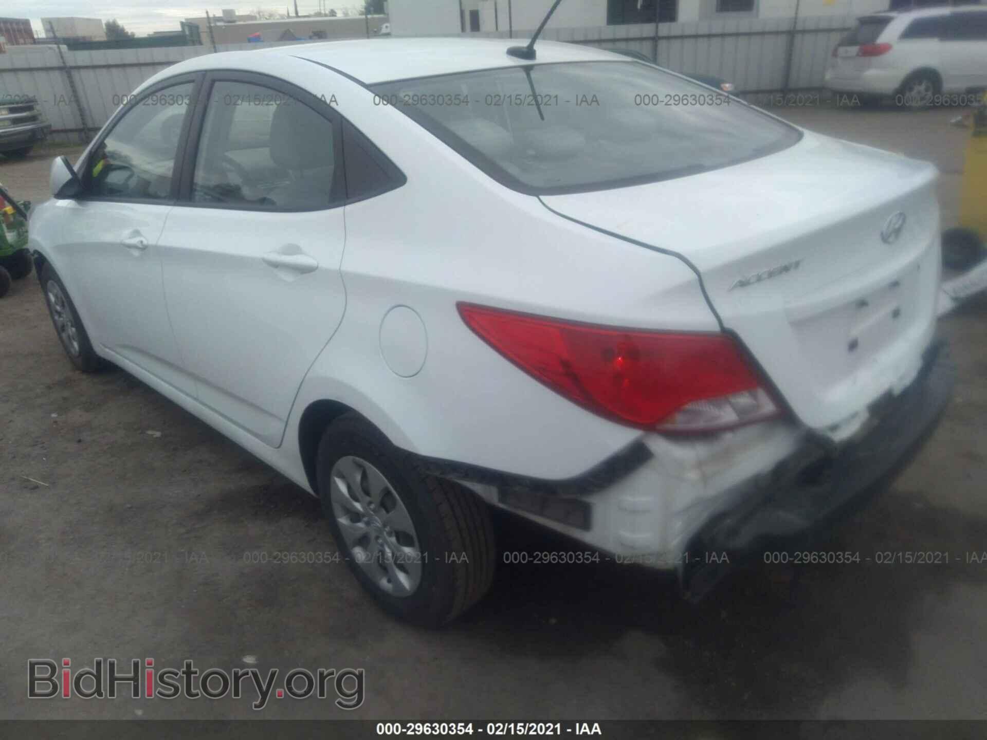 2016 HYUNDAI ACCENT - VIN: KMHCT4AEXGU946014 - Photo 3