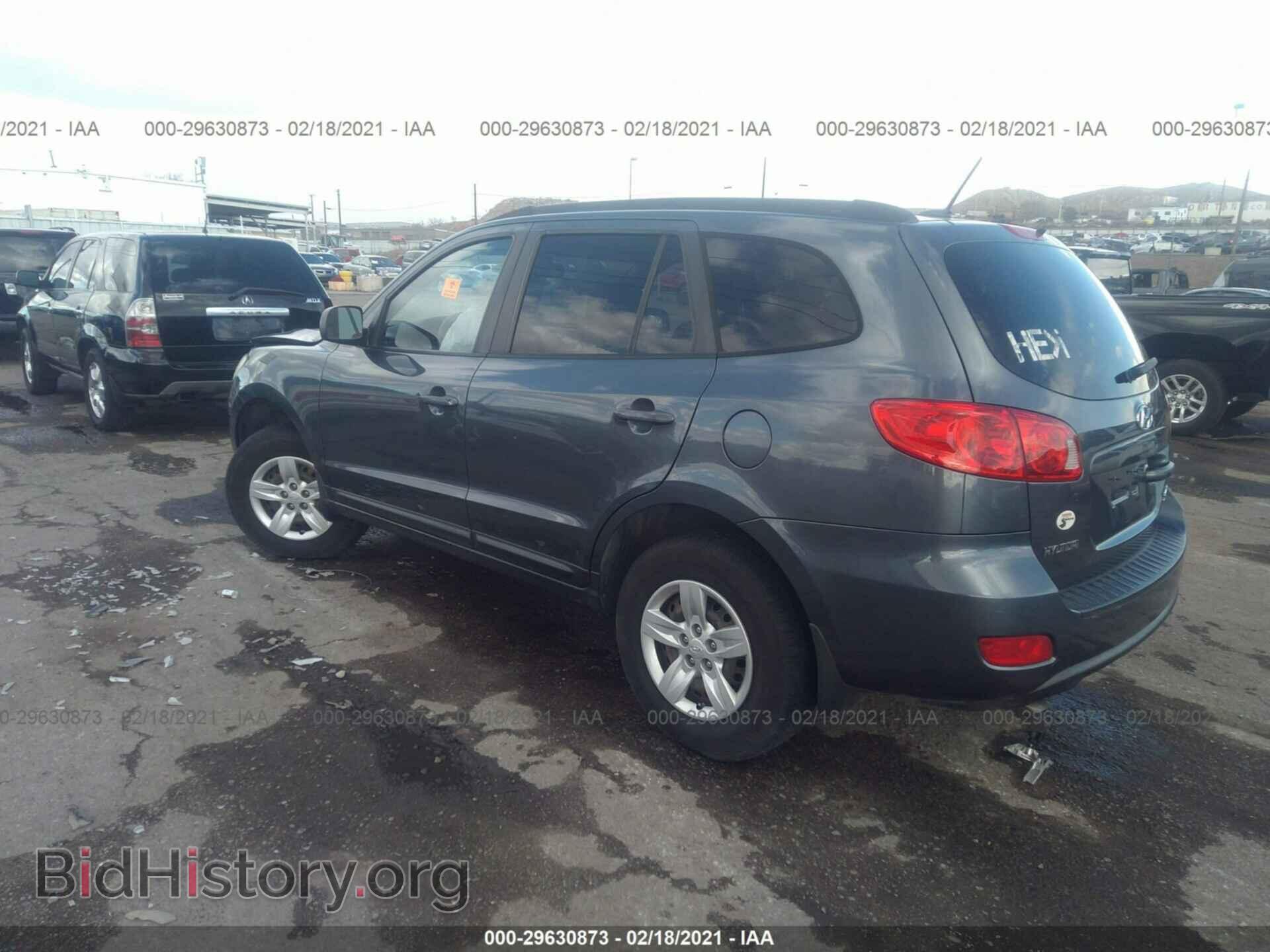 2009 HYUNDAI SANTA FE - VIN: 5NMSG13D09H250652 - Фото 3
