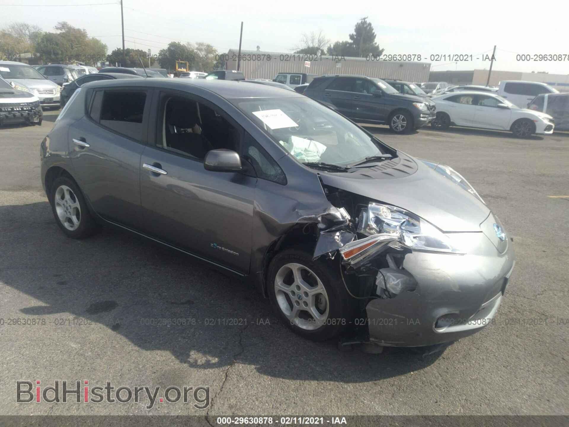 Photo 1N4AZ0CP0EC337556 - NISSAN LEAF 2014