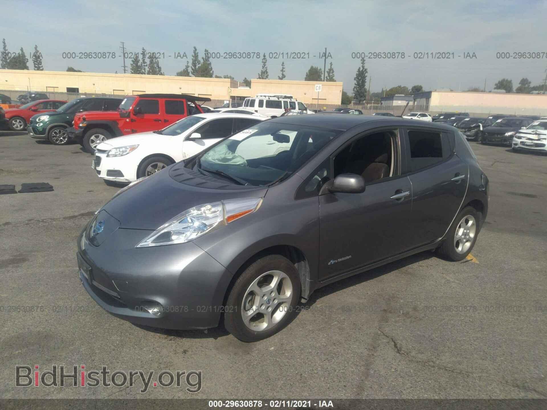 2014 NISSAN LEAF - VIN: 1N4AZ0CP0EC337556 - Фото 2