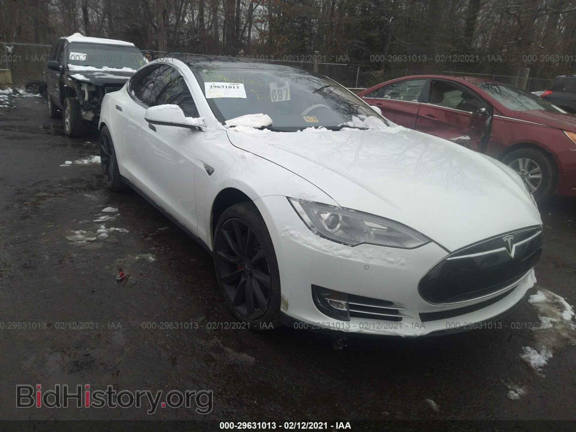 Photo 5YJSA1H12EFP45348 - TESLA MODEL S 2014