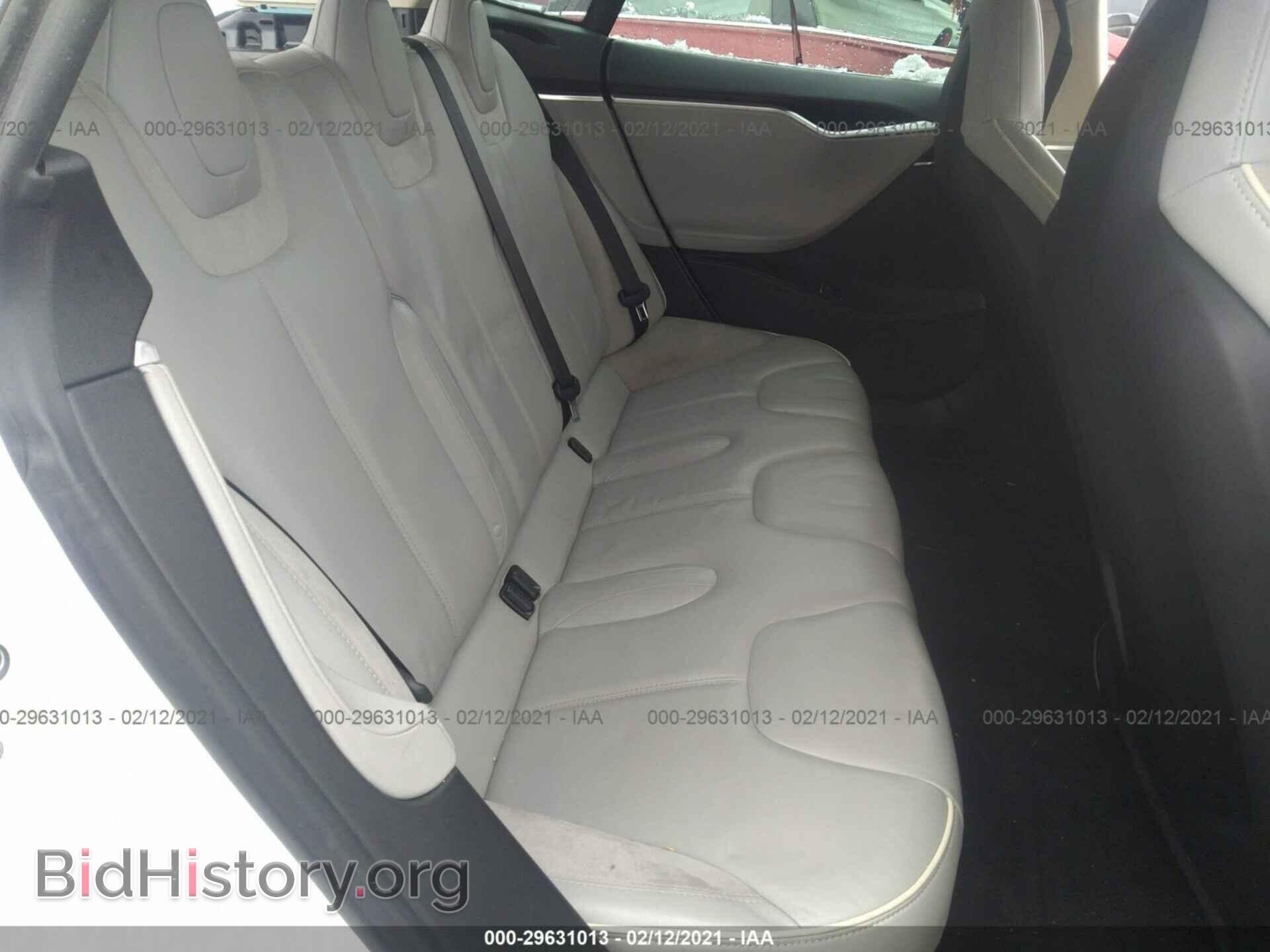 2014 TESLA MODEL S - VIN: 5YJSA1H12EFP45348 - Фото 8