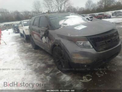 2011 Ford EXPLORER XLT, gray — VIN 1FMHK7D89BGA84587, IAAI