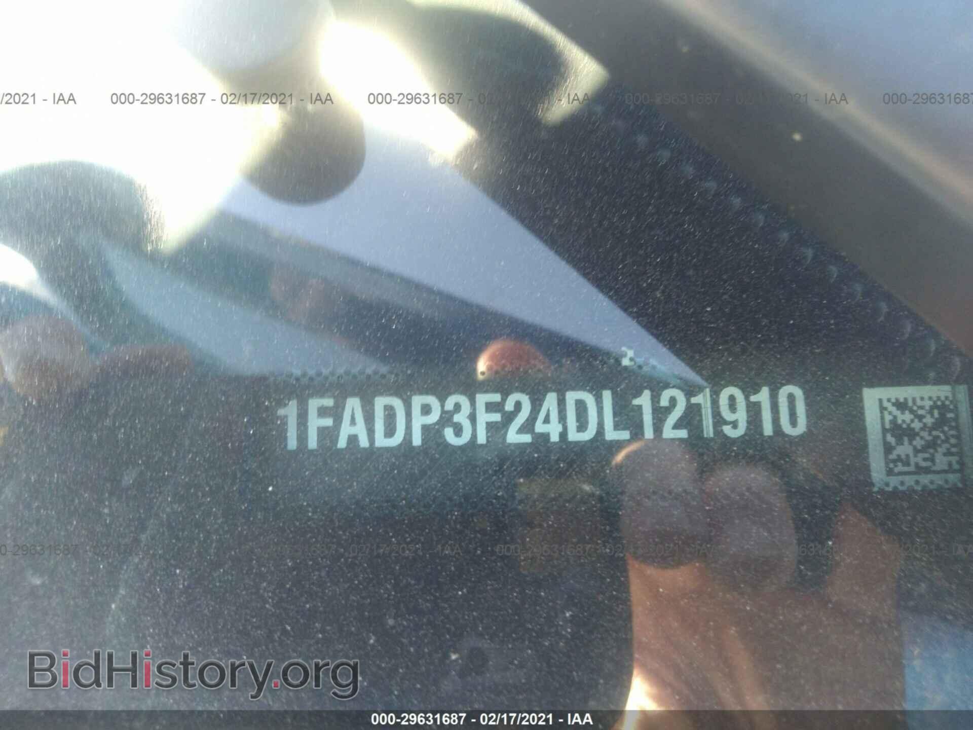 2013 FORD FOCUS - VIN: 1FADP3F24DL121910 - Фото 9