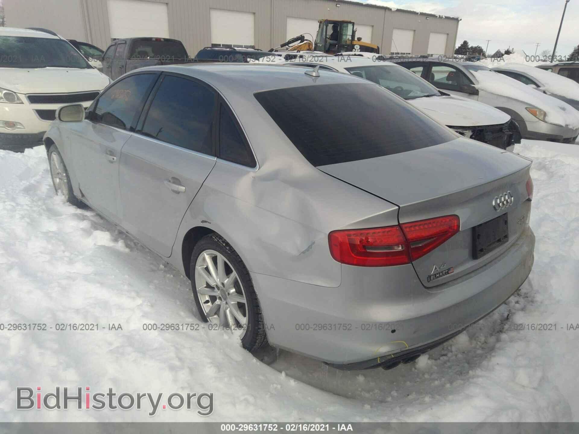 2014 AUDI A4 - VIN: WAUFFAFL7EN040180 - Photo 3