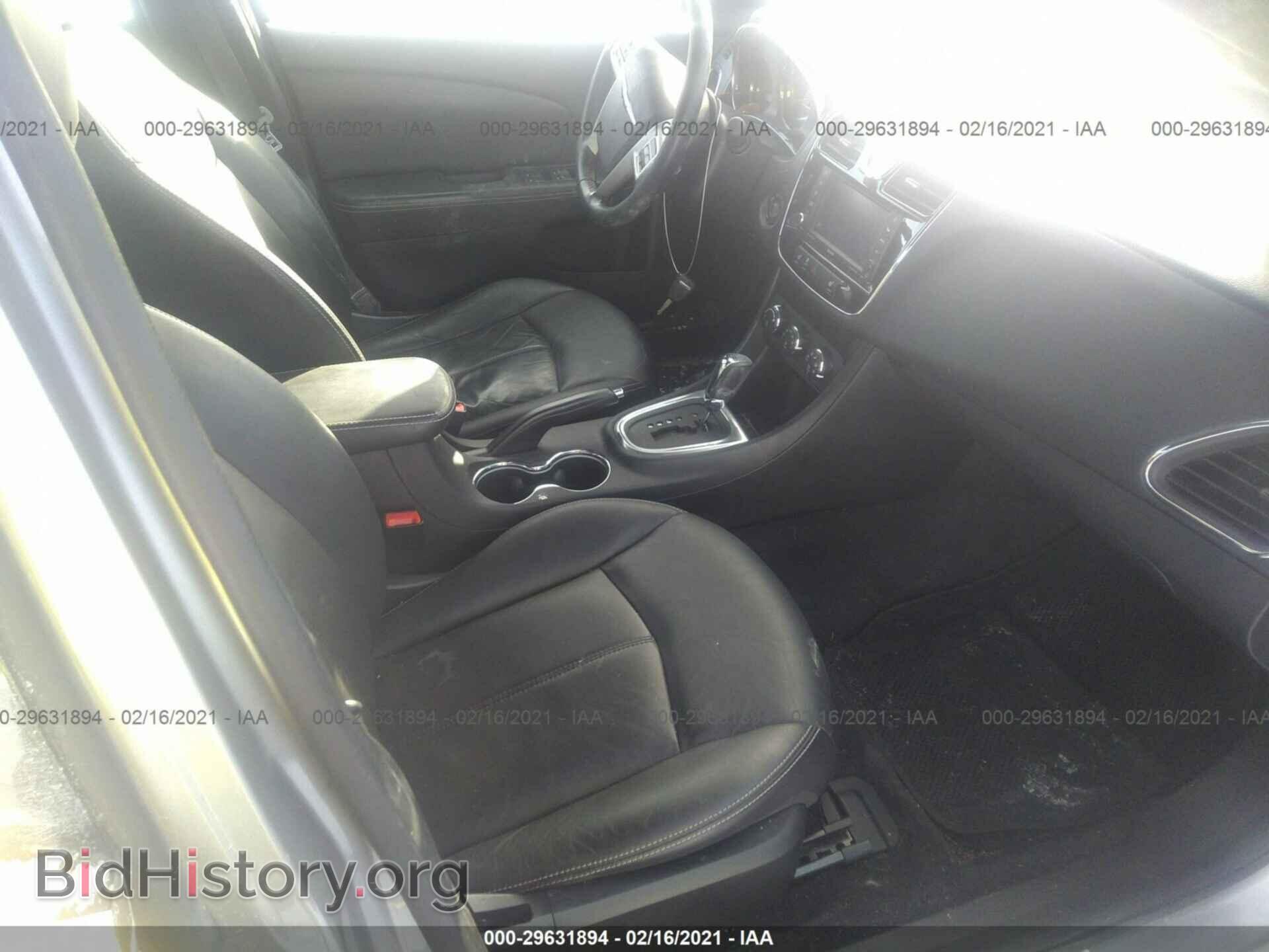 2013 CHRYSLER 200 - VIN: 1C3CCBCG9DN514256 - Фото 5