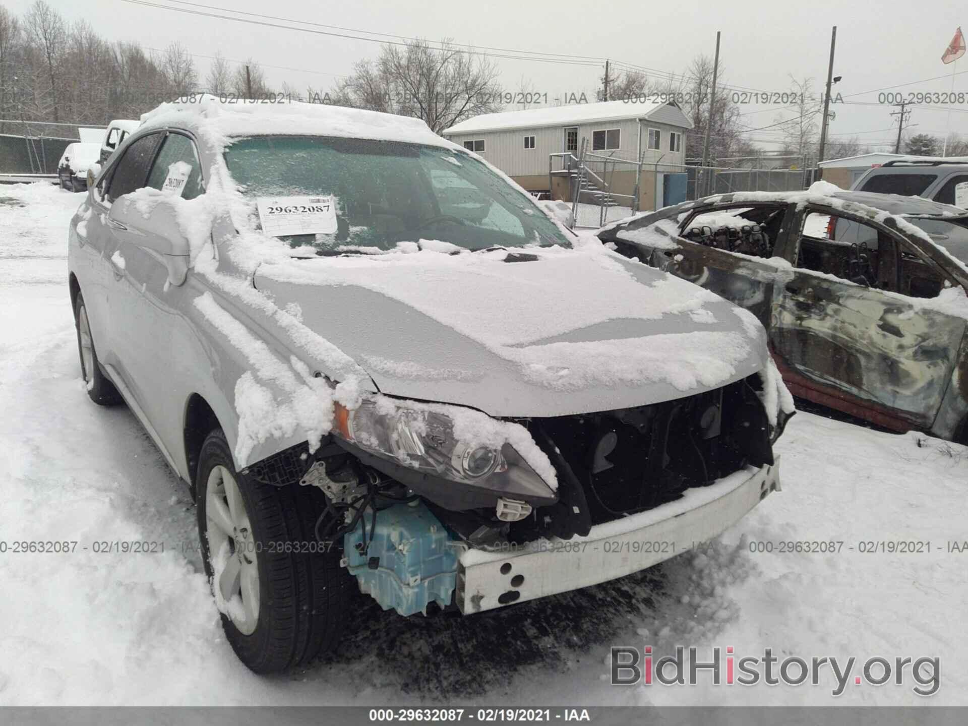 Фотография 2T2BK1BA4CC141397 - LEXUS RX 350 2012