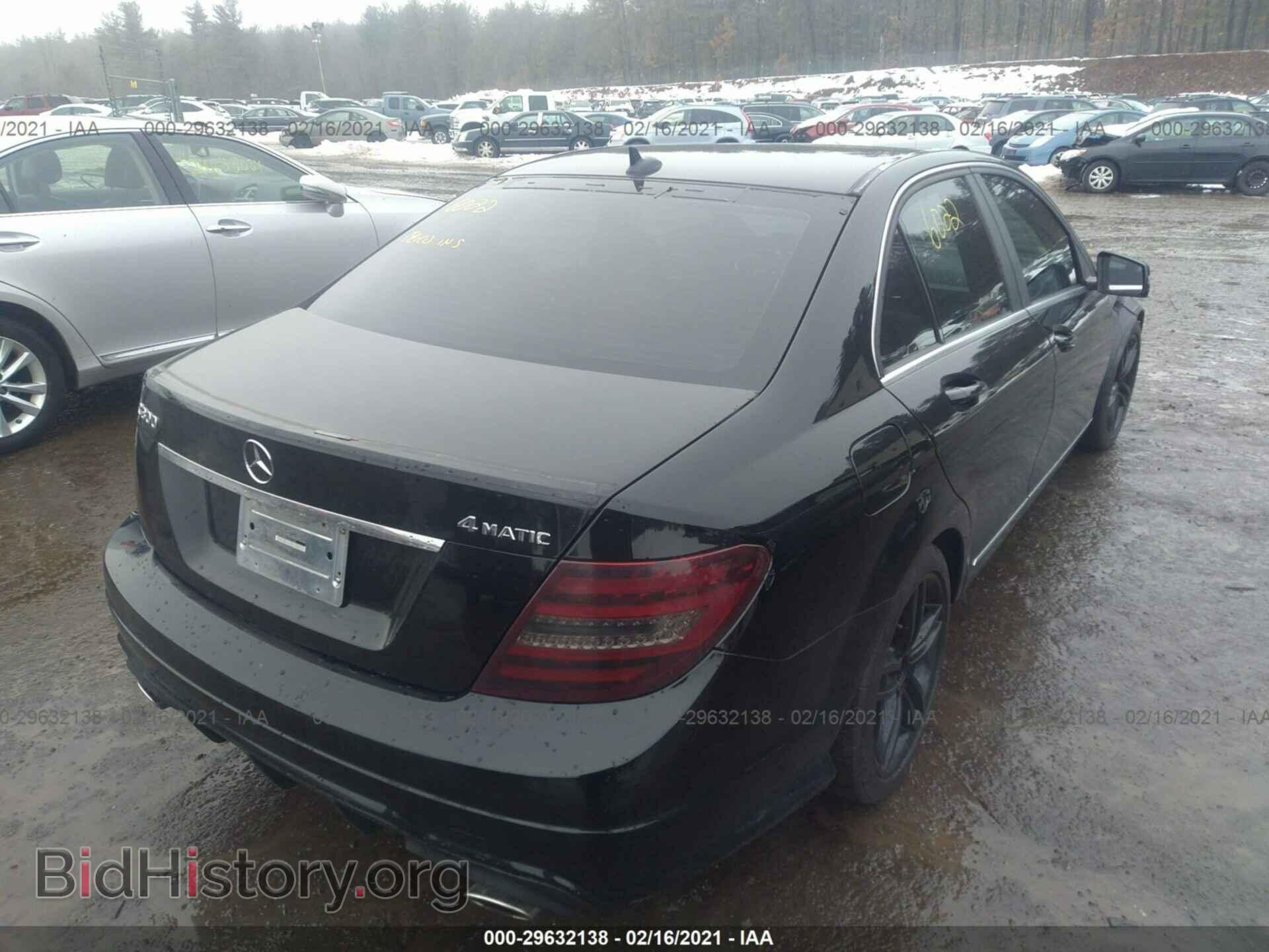 2012 MERCEDES-BENZ C-CLASS - VIN: WDDGF8BB6CR201224 - Фото 4
