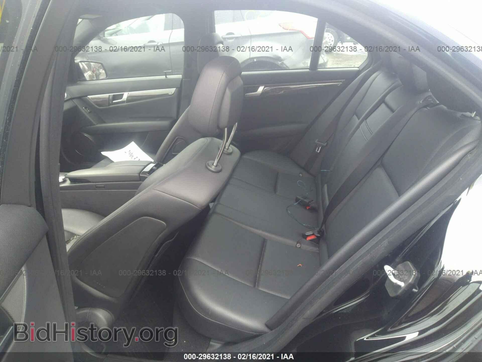 2012 MERCEDES-BENZ C-CLASS - VIN: WDDGF8BB6CR201224 - Фото 8