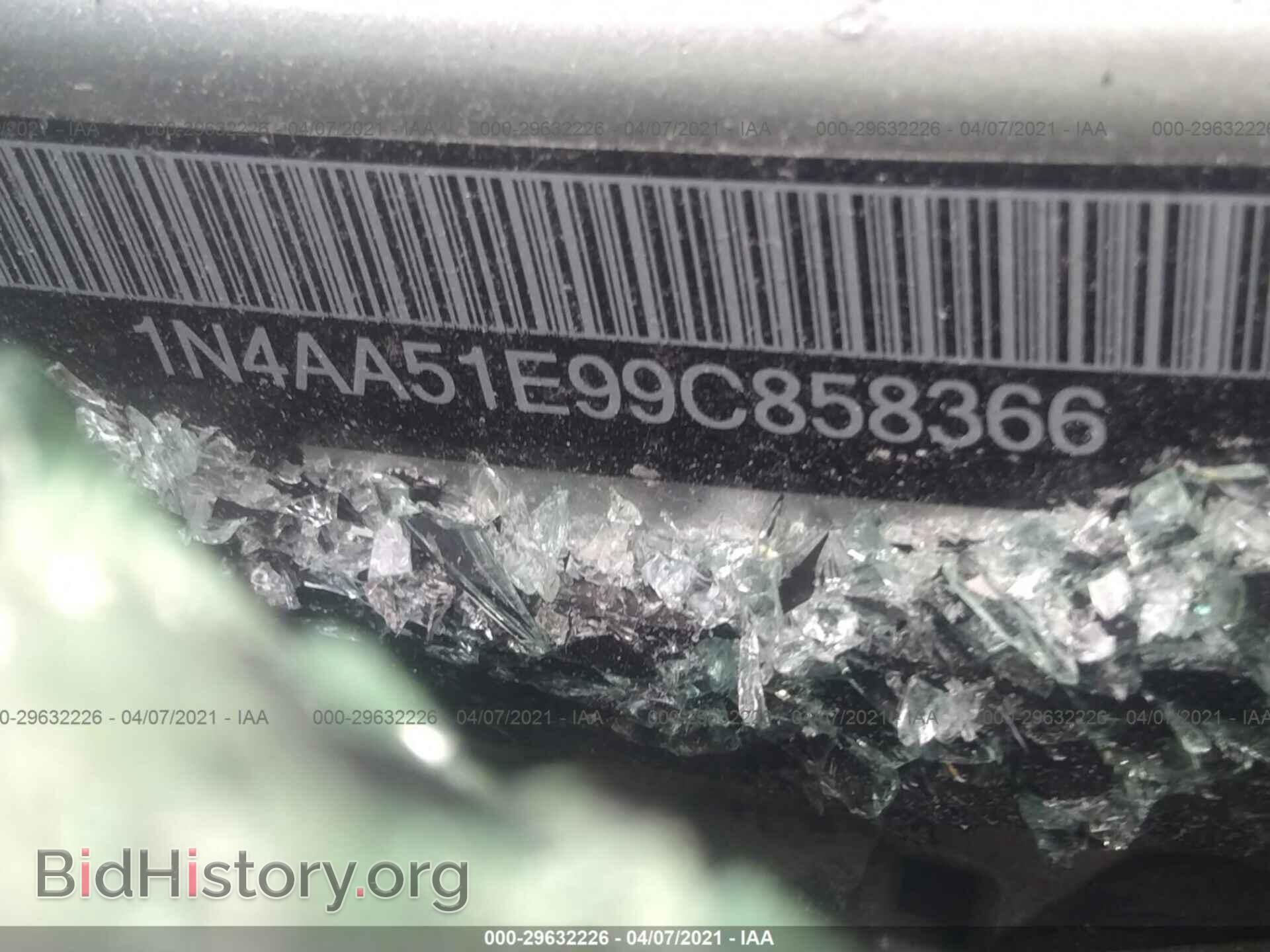 2009 NISSAN MAXIMA - VIN: 1N4AA51E99C858366 - Фото 9