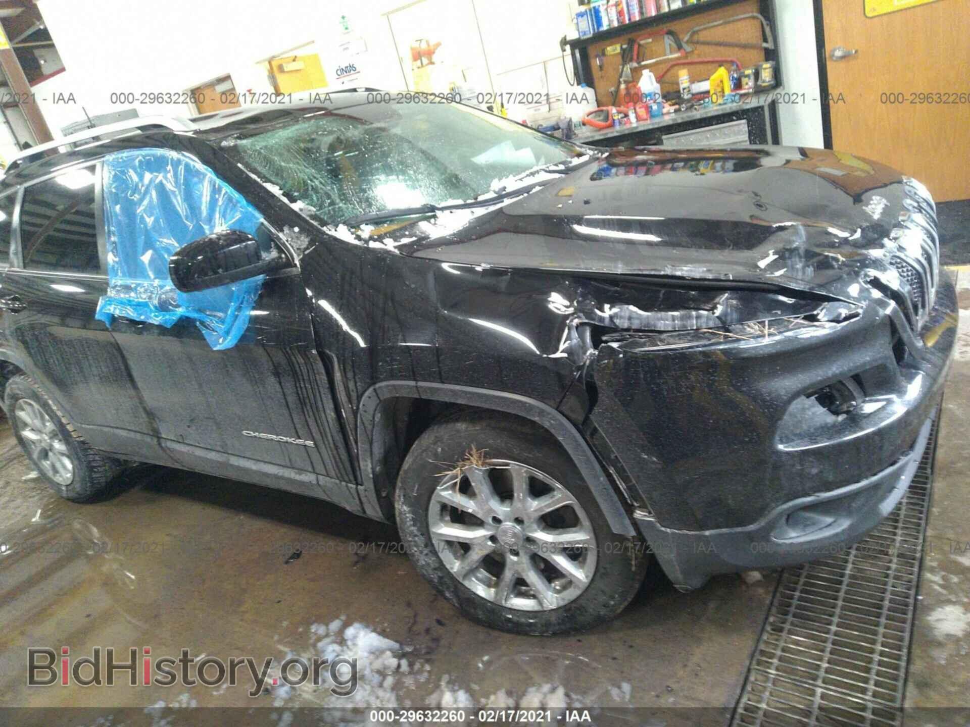 Фотография 1C4PJMCS2GW133835 - JEEP CHEROKEE 2016