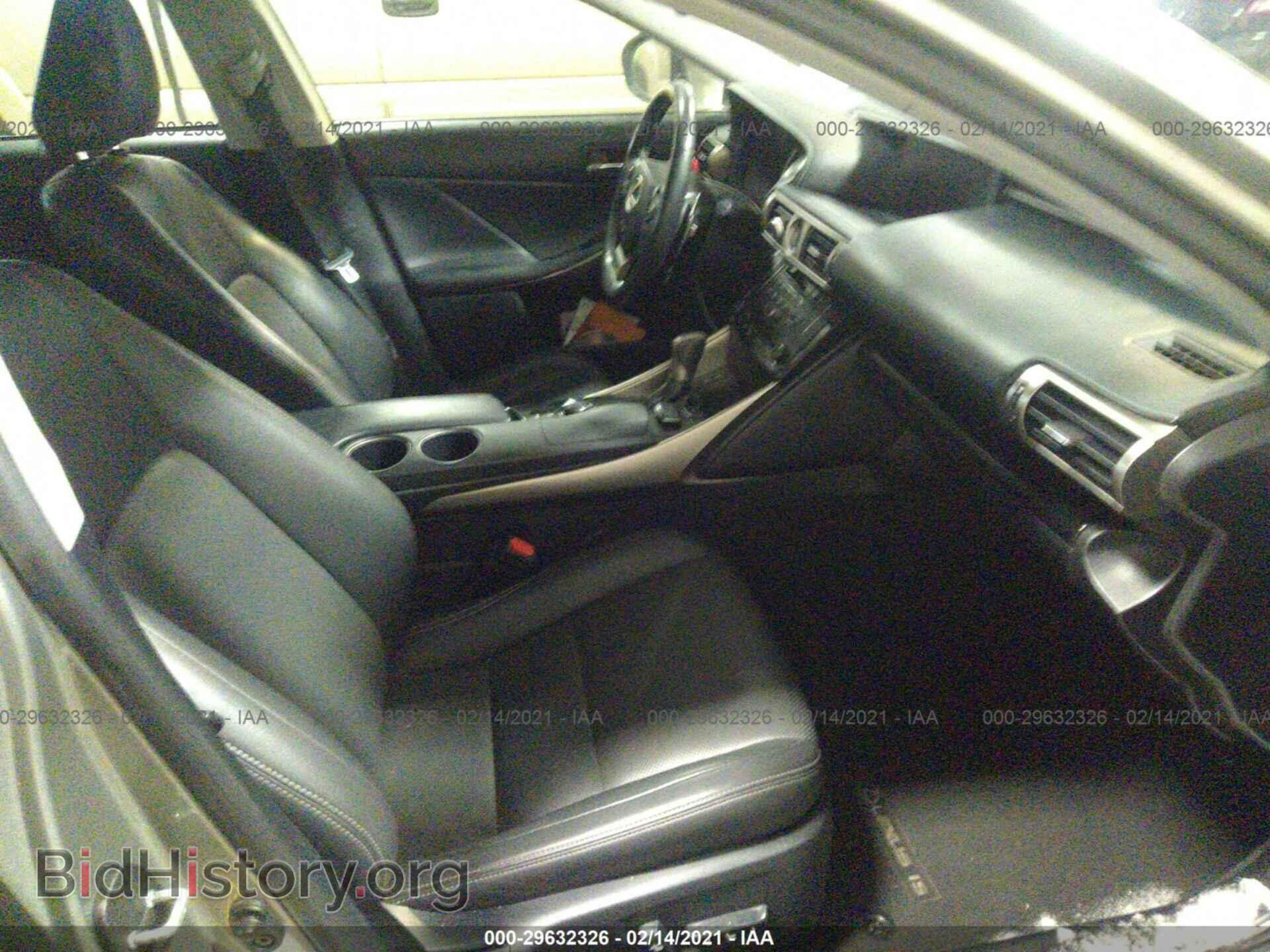 2014 LEXUS IS 350 - VIN: JTHCE1D28E5005455 - Фото 5