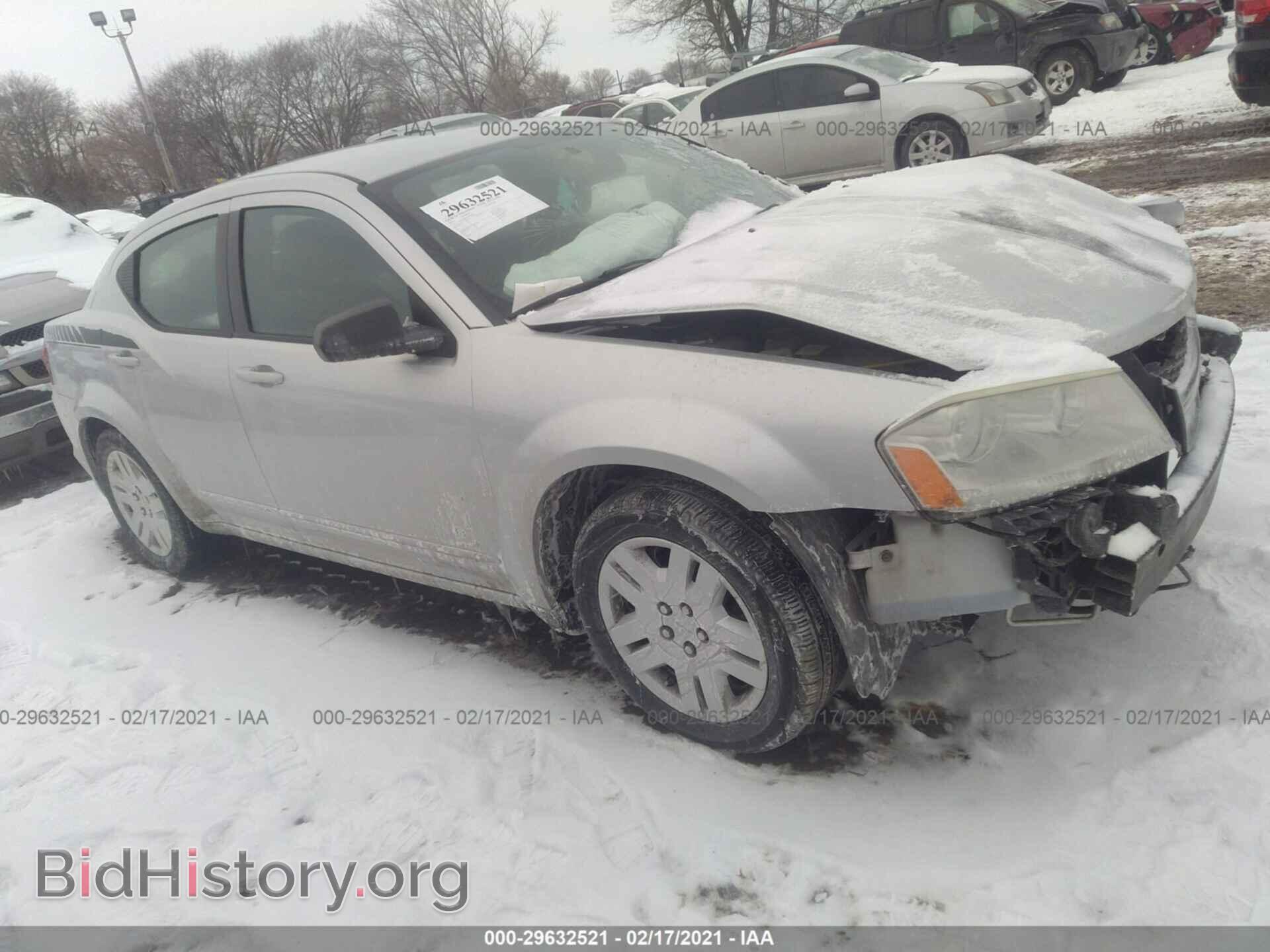 Photo 1C3CDZAB9CN209481 - DODGE AVENGER 2012