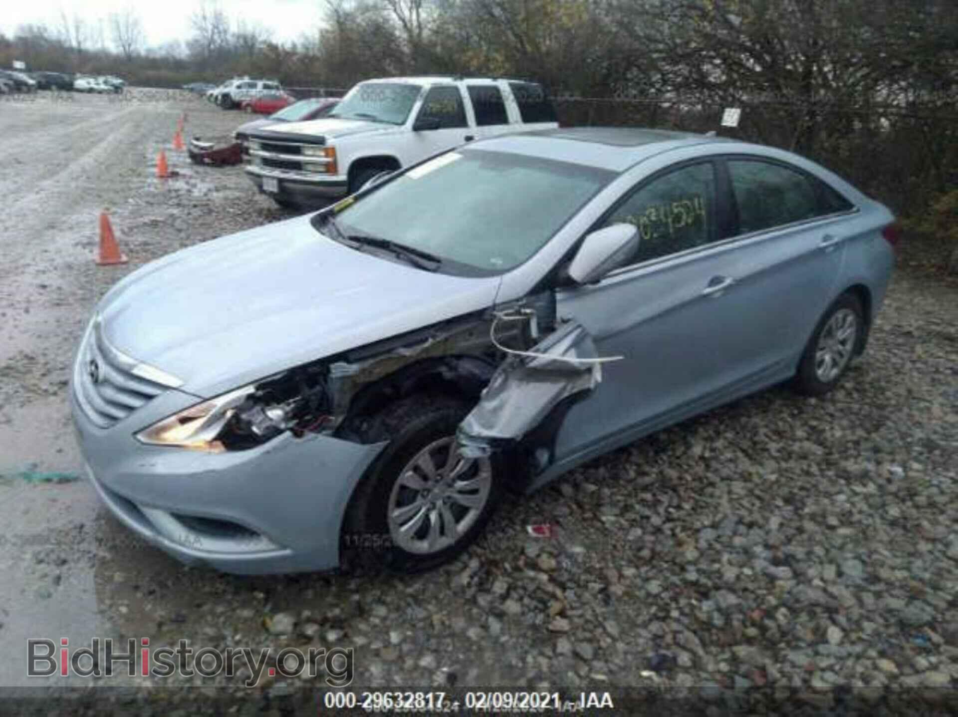 2012 HYUNDAI SONATA - VIN: 5NPEB4AC0CH345116 - Фото 2