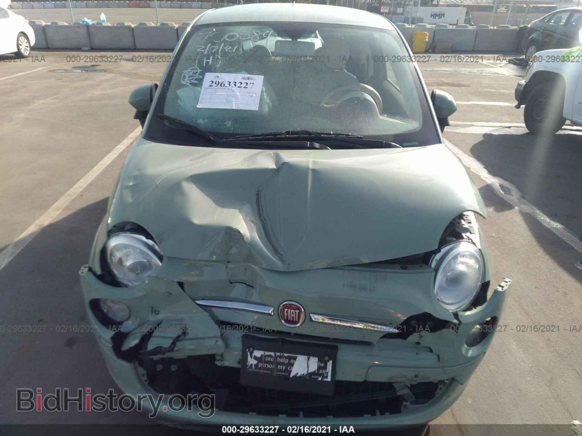2013 FIAT 500 - VIN: 3C3CFFAR1DT659293 - Фото 6