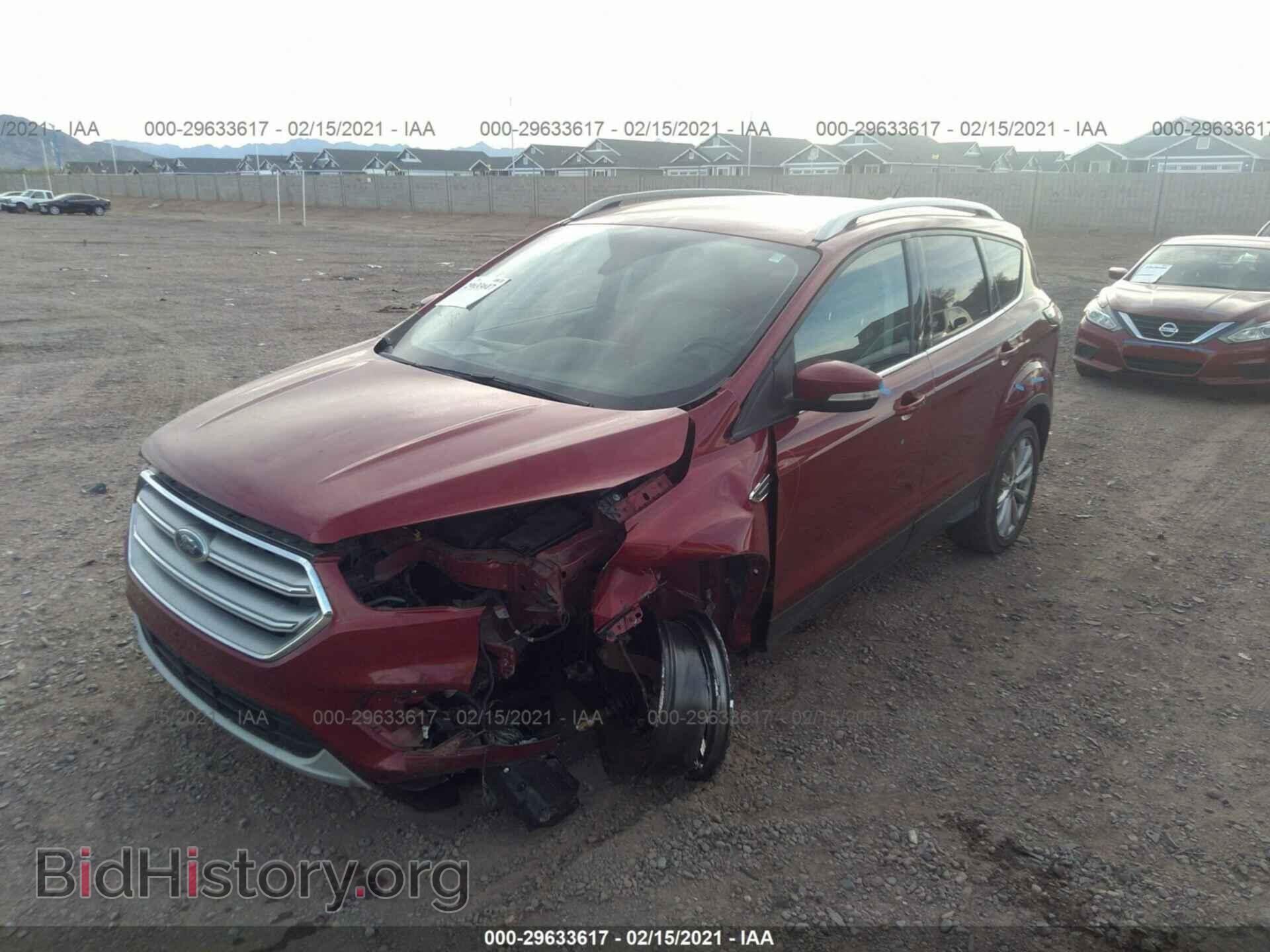 2017 FORD ESCAPE - VIN: 1FMCU0J93HUB31017 - Фото 2