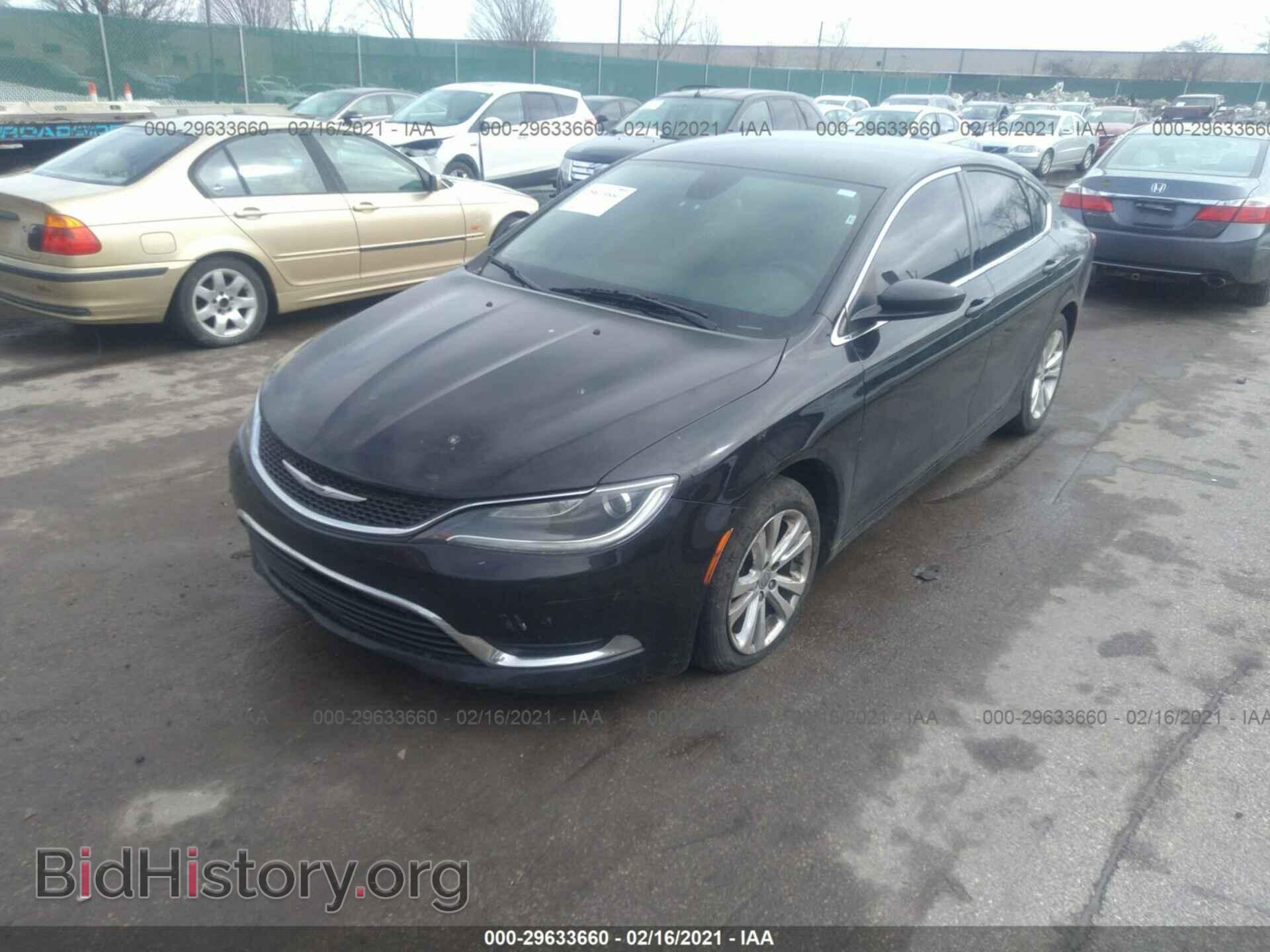 2015 CHRYSLER 200 - VIN: 1C3CCCAB5FN739967 - Фото 2