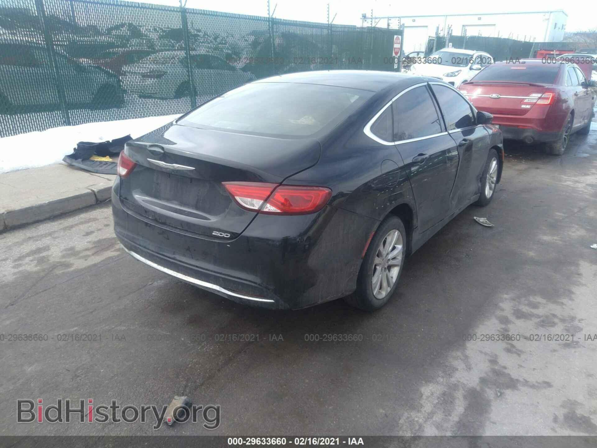 2015 CHRYSLER 200 - VIN: 1C3CCCAB5FN739967 - Фото 4