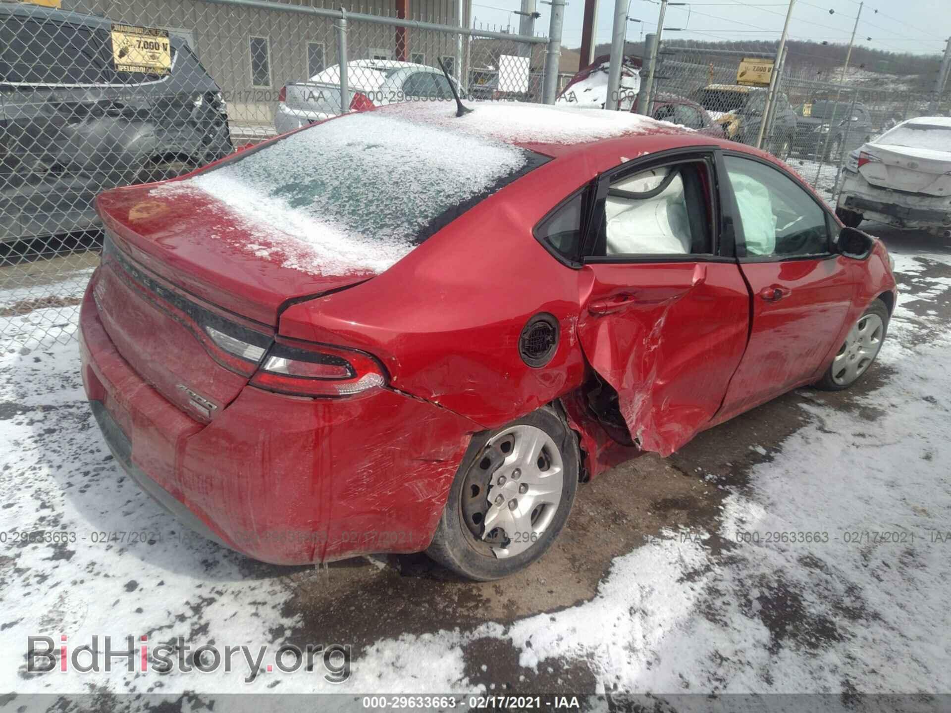 2013 DODGE DART - VIN: 1C3CDFAH5DD240625 - Фото 4