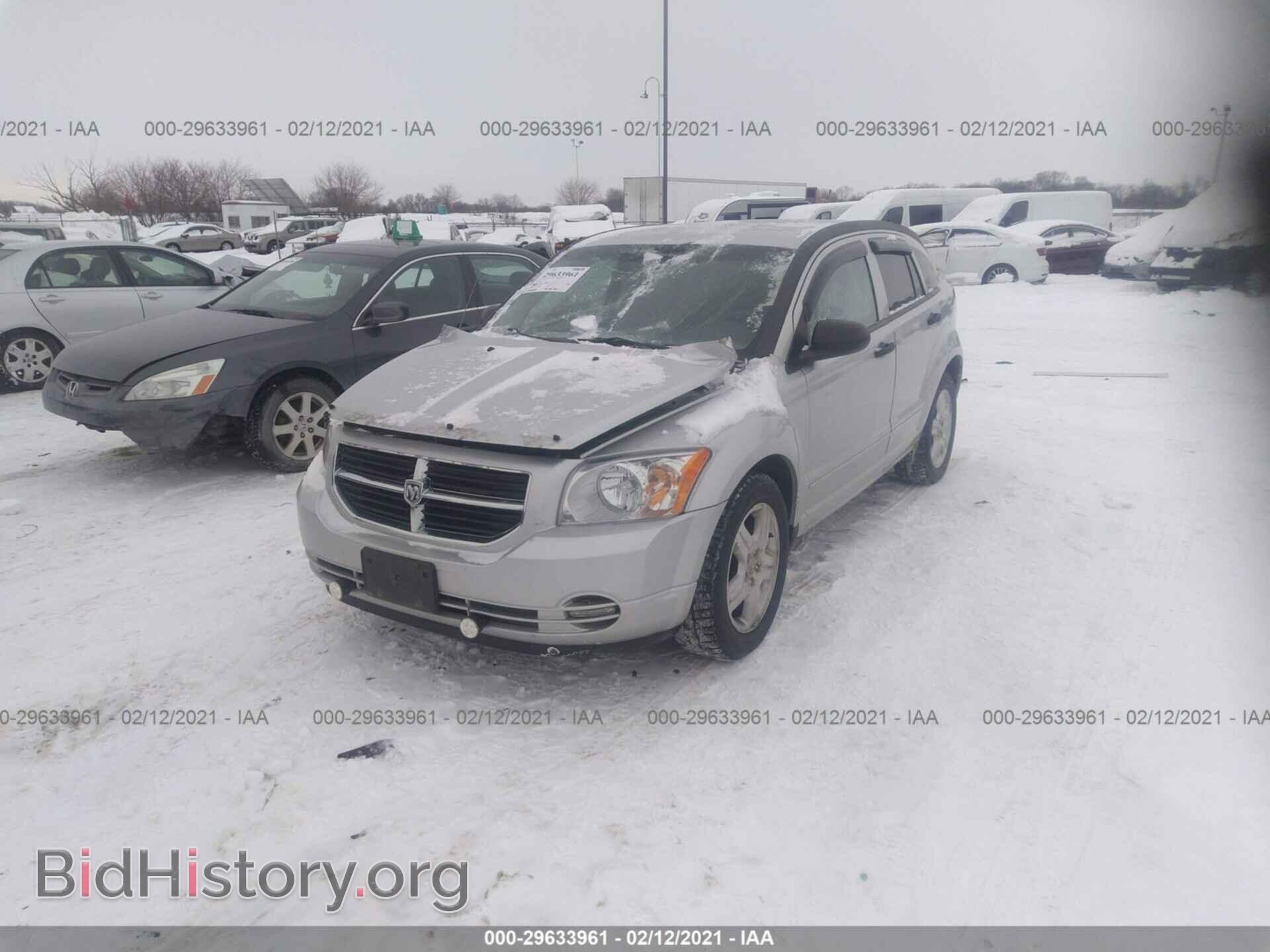 2007 DODGE CALIBER - VIN: 1B3HB48B97D521717 - Фото 2
